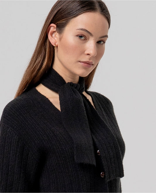 SURKANA - Cardigan con fiocco