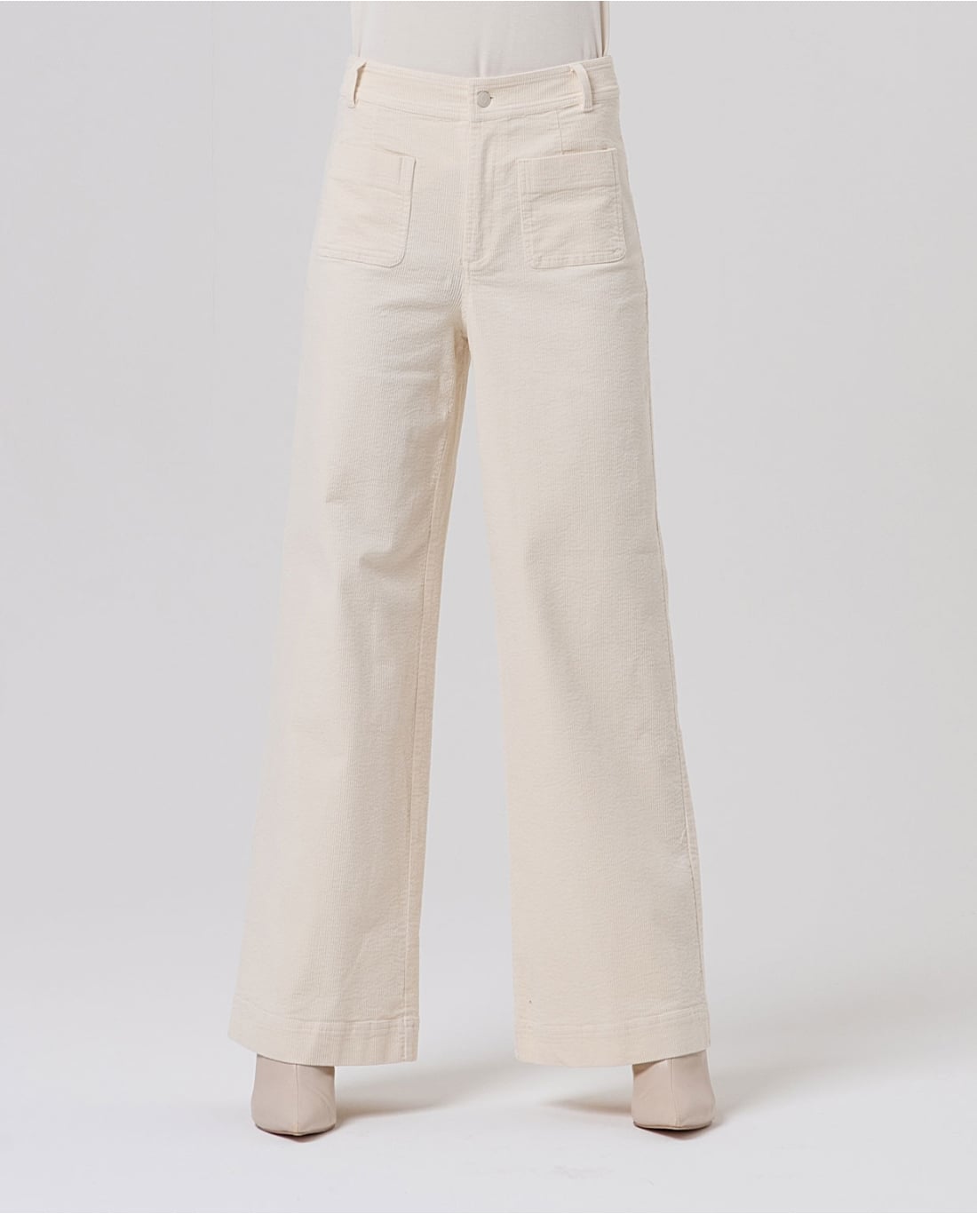 SURKANA - Pantalone in velluto crudo