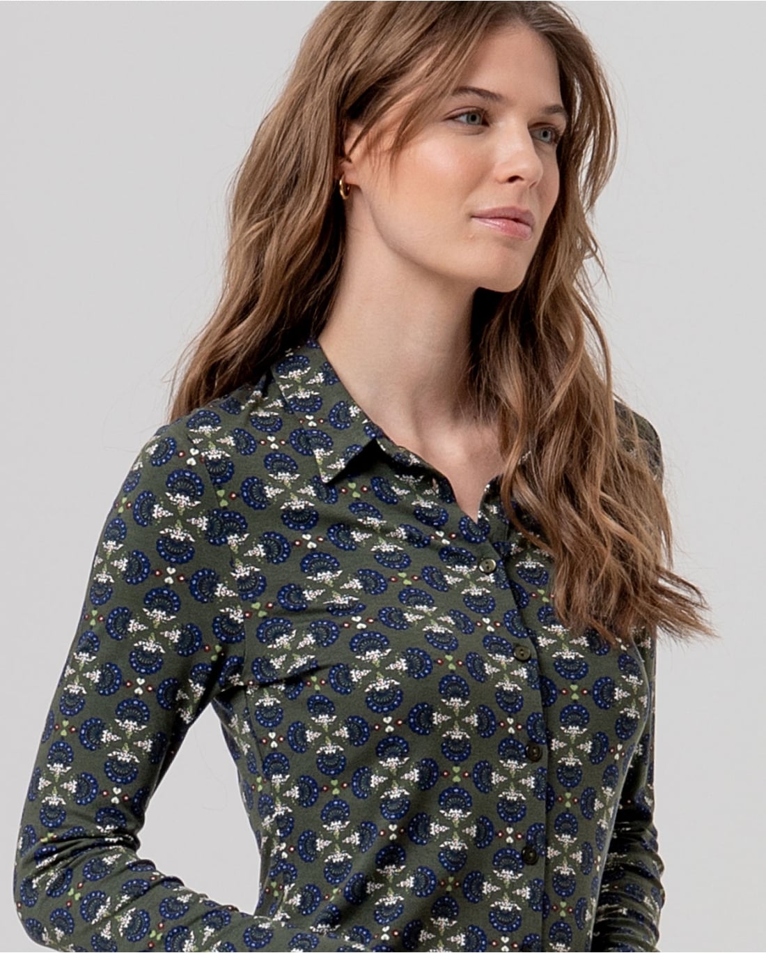 SURKANA - Camicia Kaki