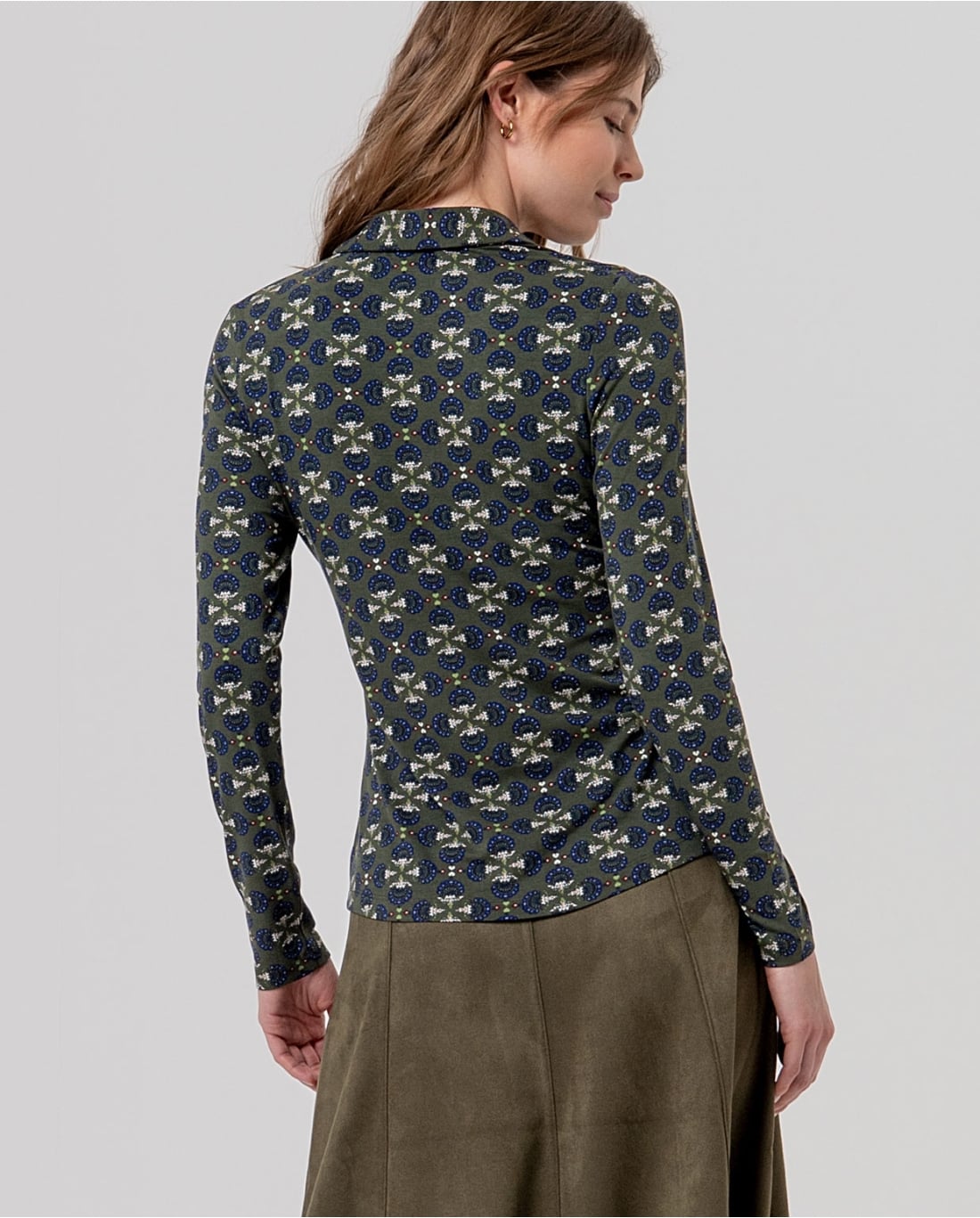 SURKANA - Camicia Kaki