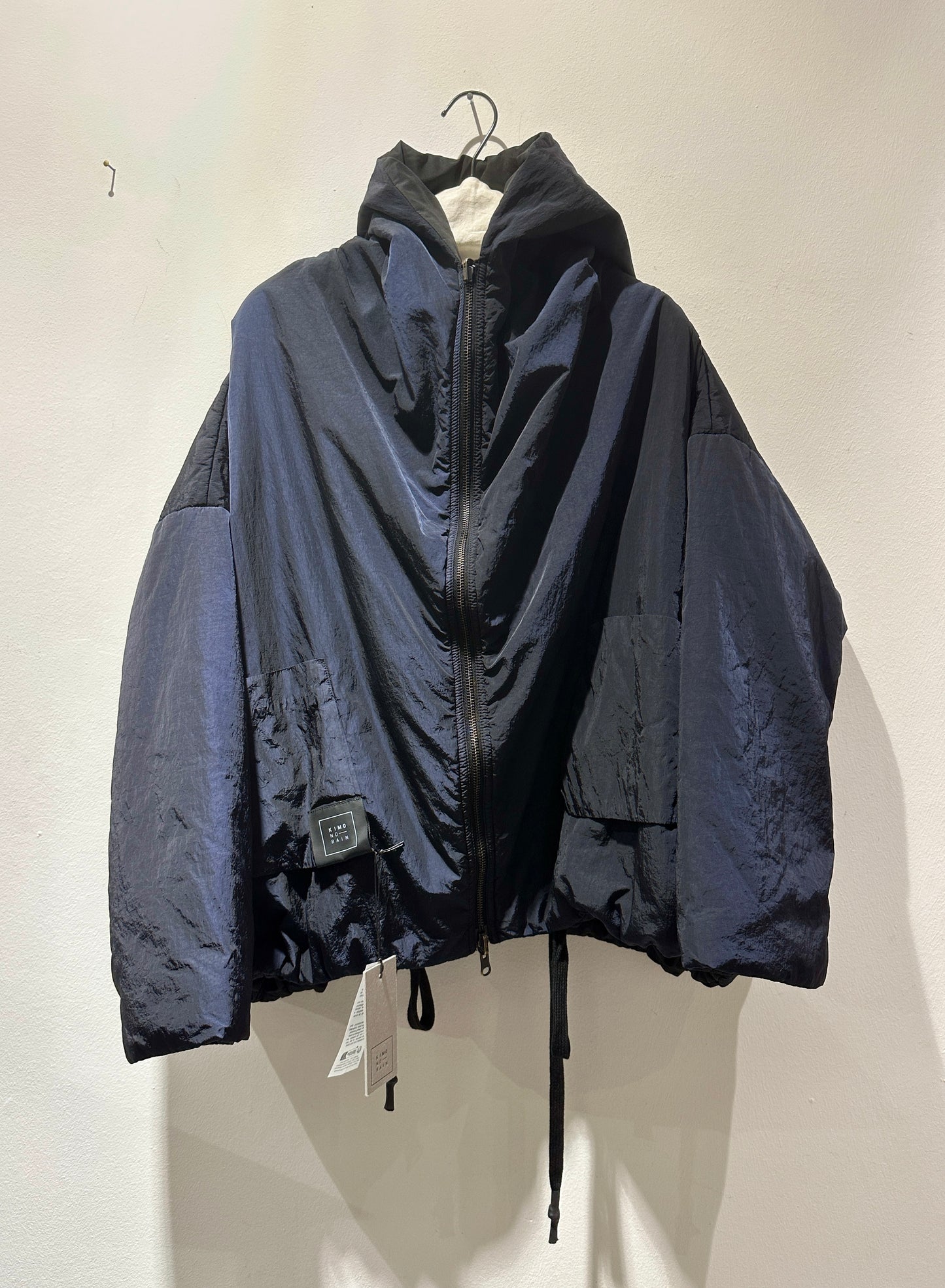KIMONORAIN - Bomber reversibile, Dark Blue