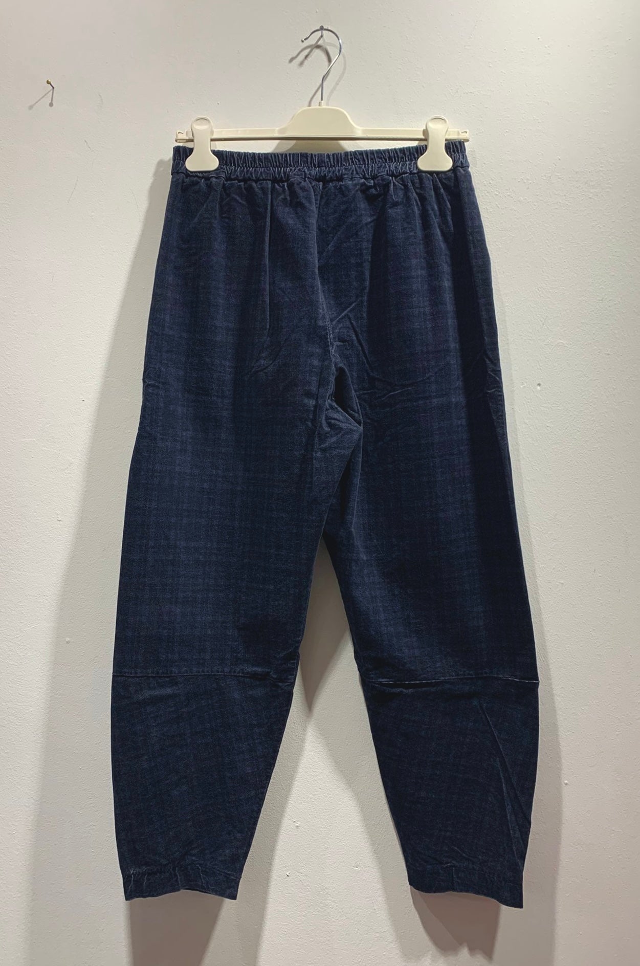 MAMA B - Pantalone Alicia PR in velluto, Notte