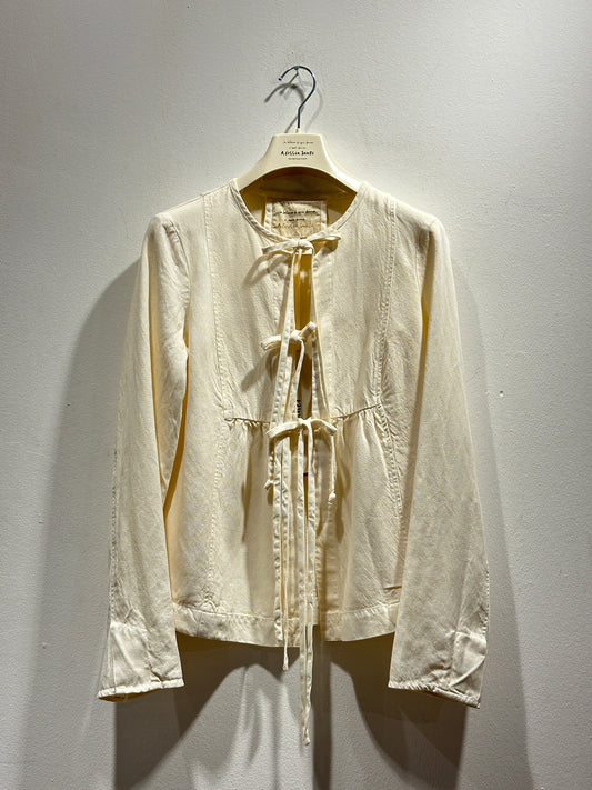 ALESSIA SANTI - Giacca lacci, Crema