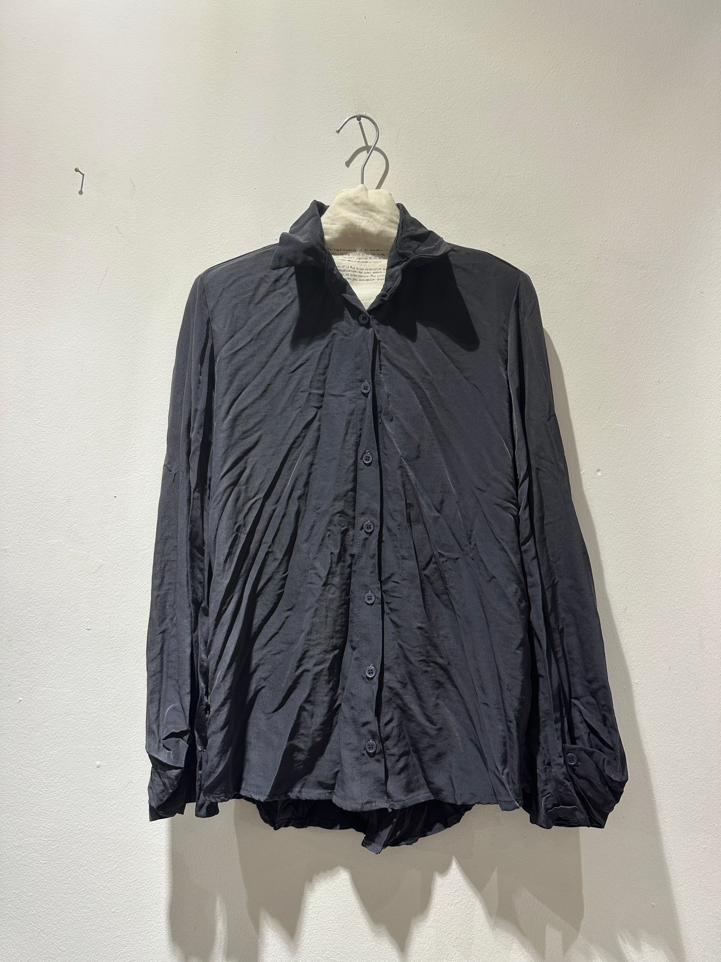 JM Design - Camicia stropicciata, Piombo