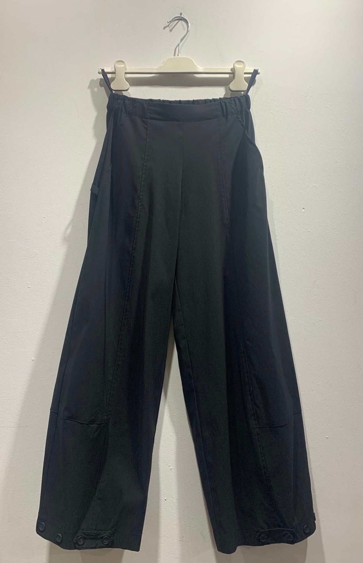 TADASHI - Pantalone largo elasticizzato