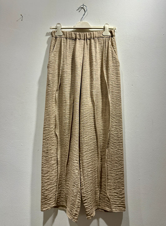 TADASHI - Pantalone nervature, Beige