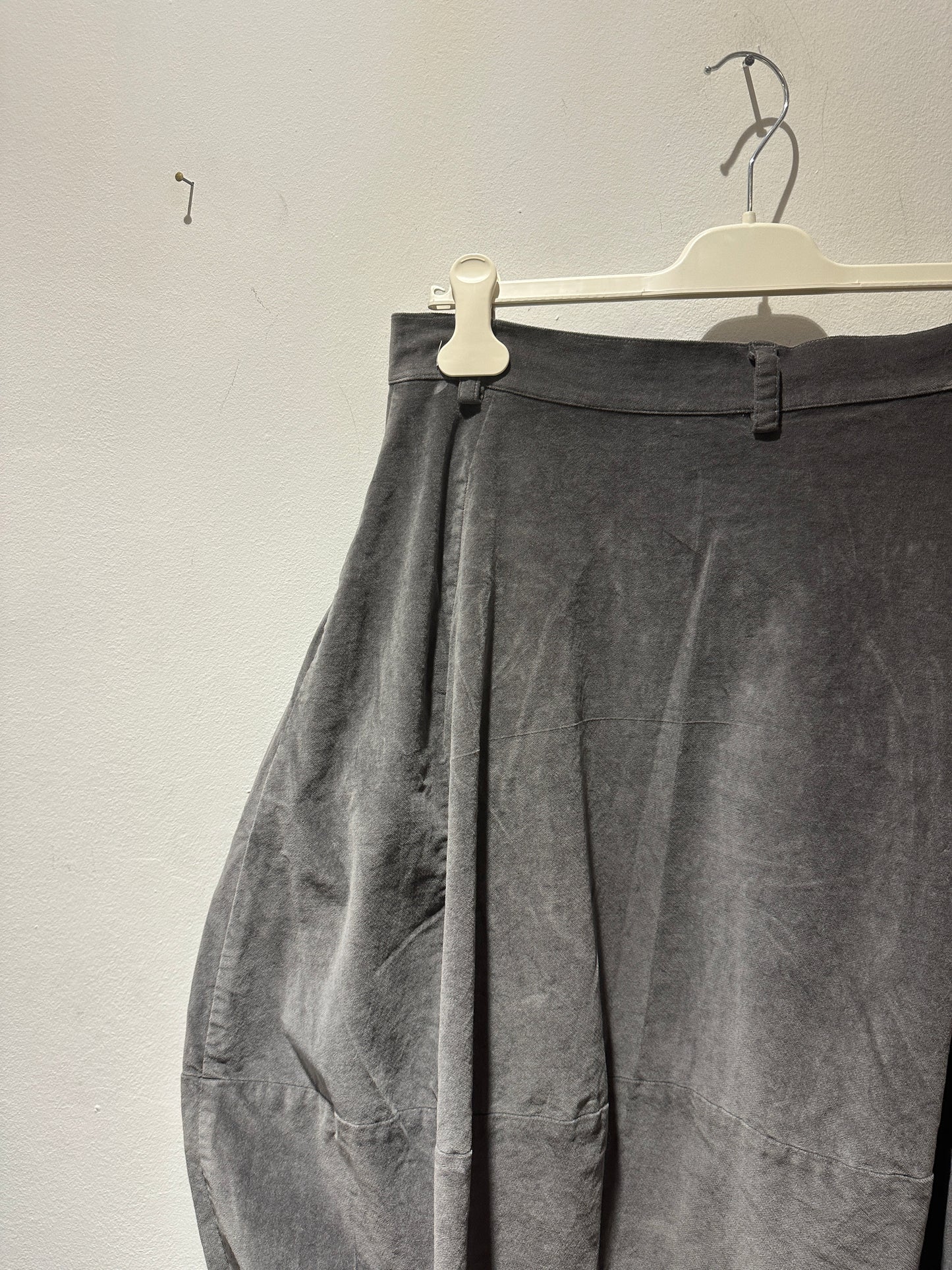 RUNDHOLZ - Gonna fiocco in velluto, Grey