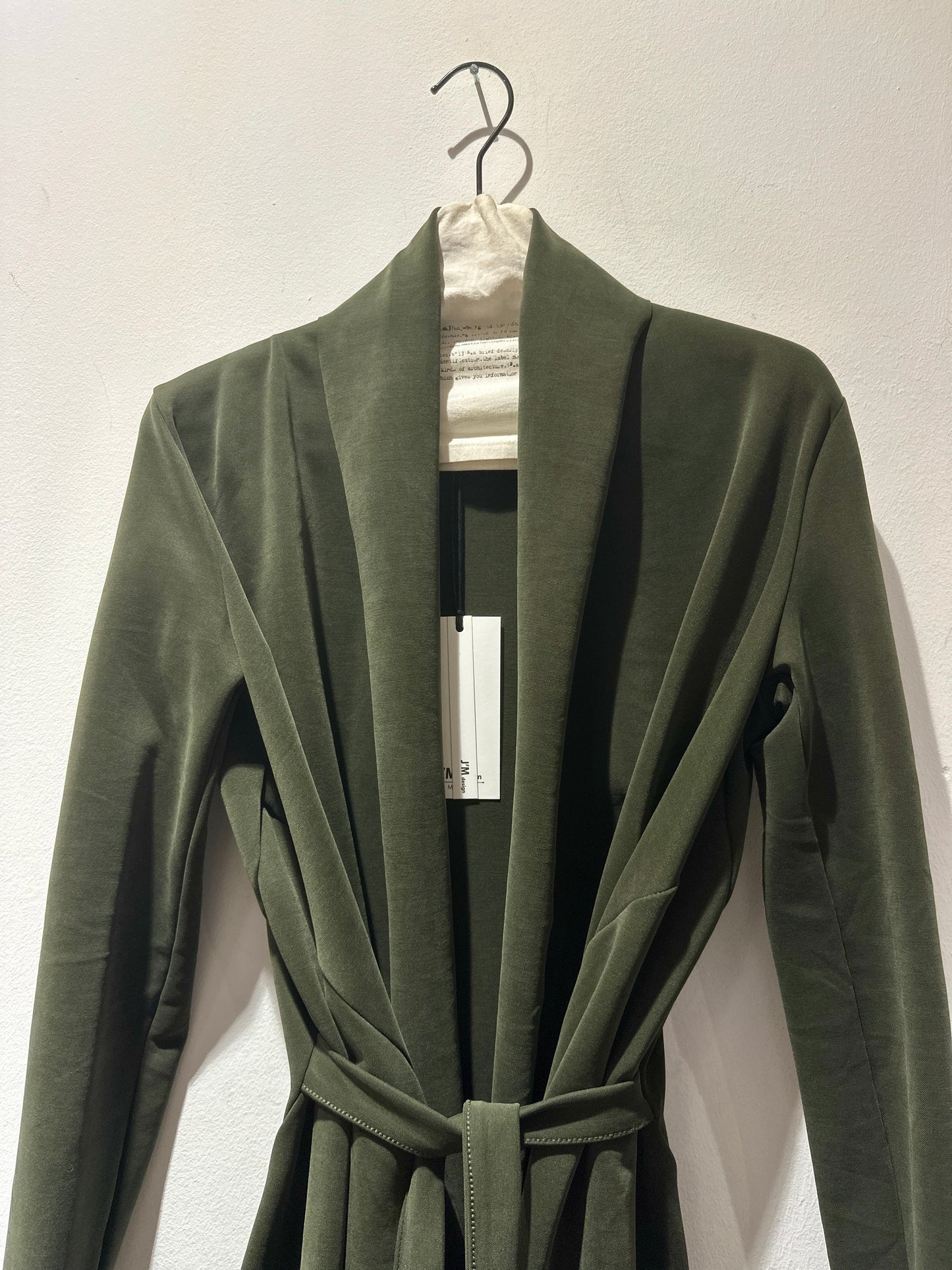 JM Design - Felpa con cintura, Militare