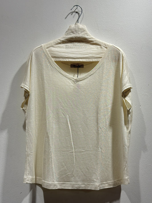 MAMA B - T-shirt Mirò L, Latte