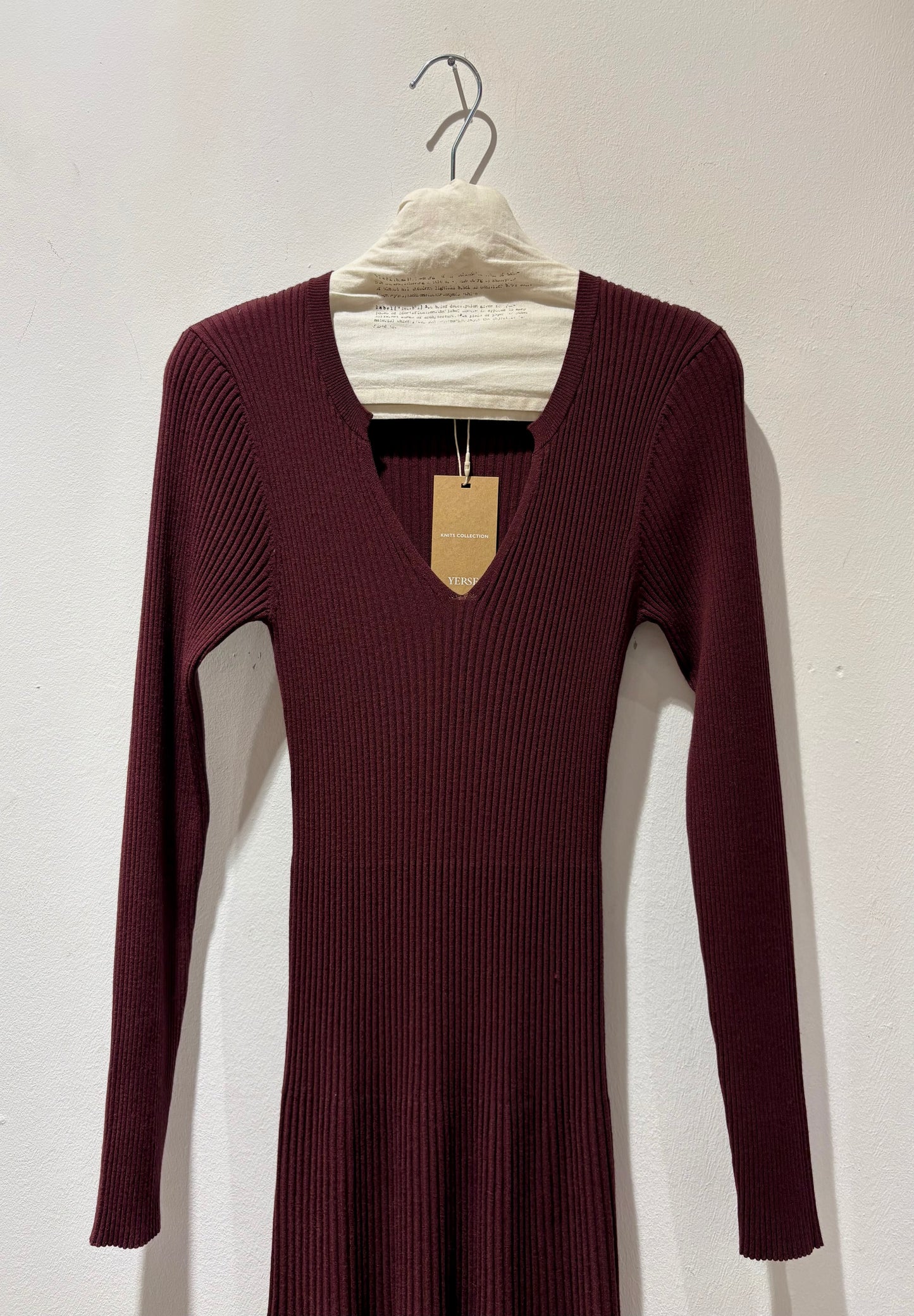 YERSE - Abito misto viscosa, Vino