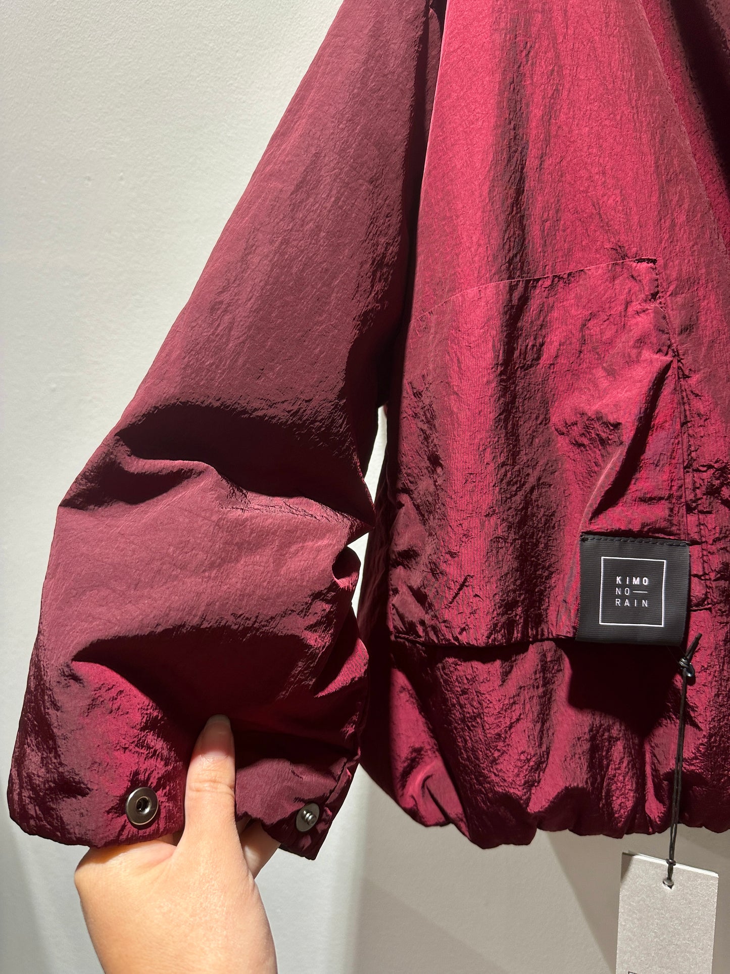 KIMONORAIN - Bomber reversibile, Cherry