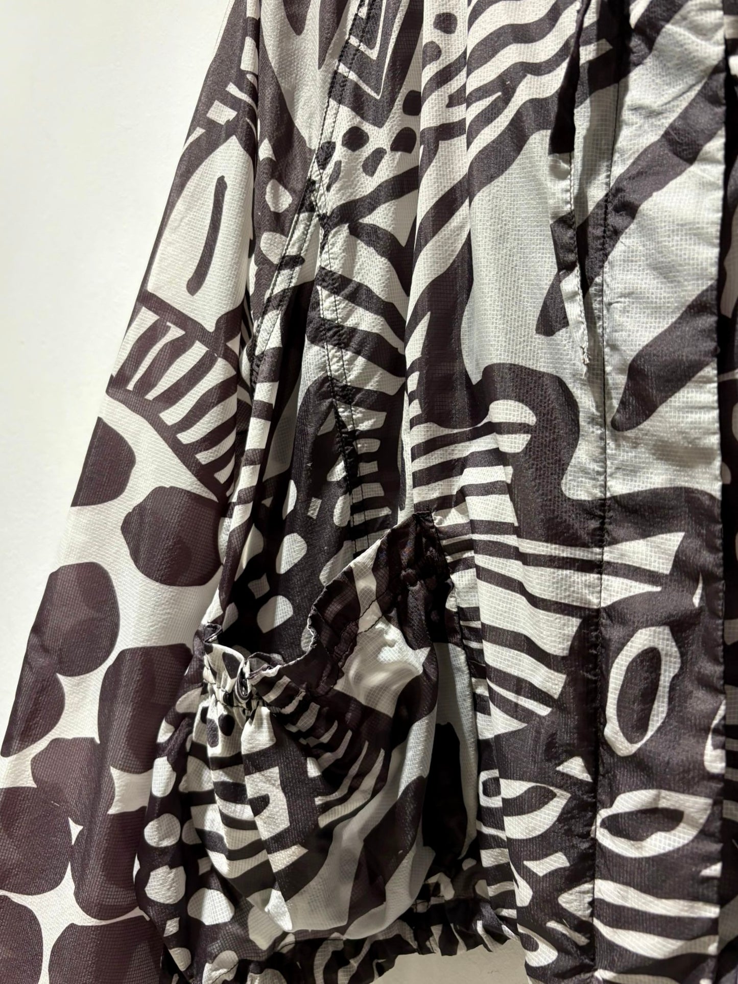 RUNDHOLZ - Giacca fantasia idrorepellente, Black Print