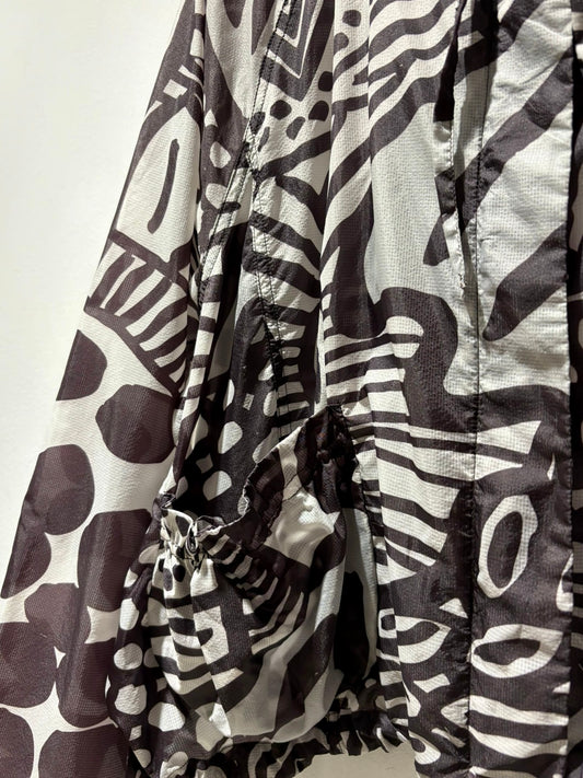 RUNDHOLZ - Giacca fantasia idrorepellente, Black Print