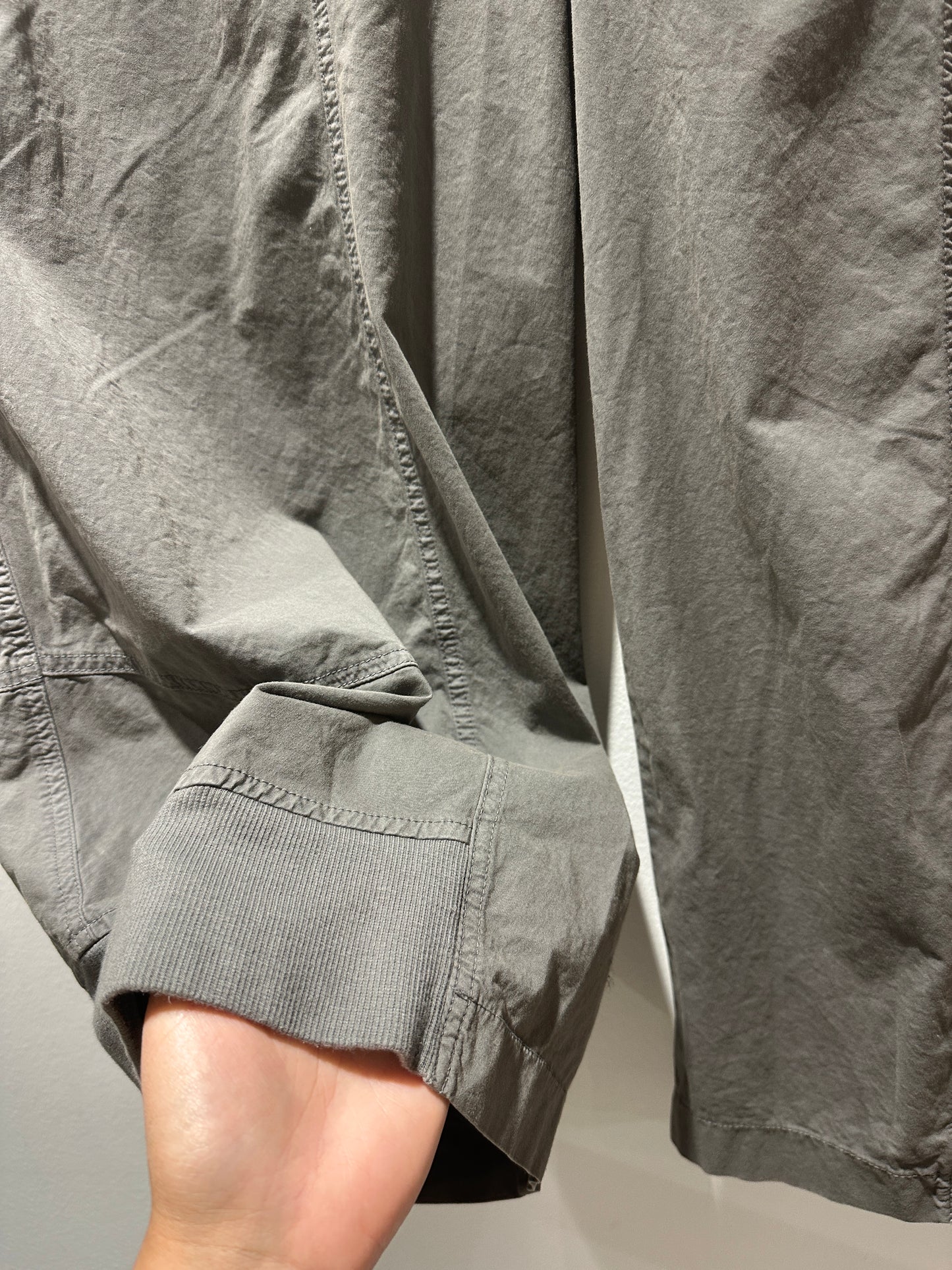 RUNDHOLZ - Pantalone gamba ampia, Grey