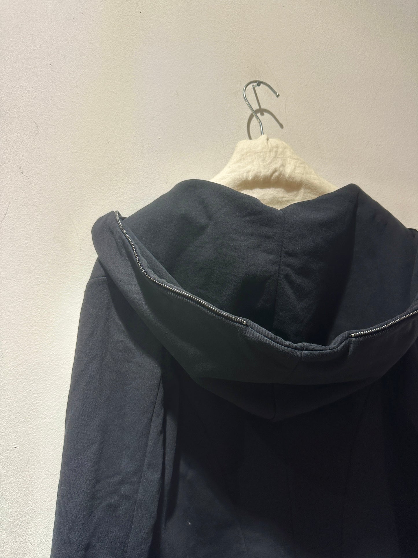 JM Design - Felpa crop con cappuccio, Nera