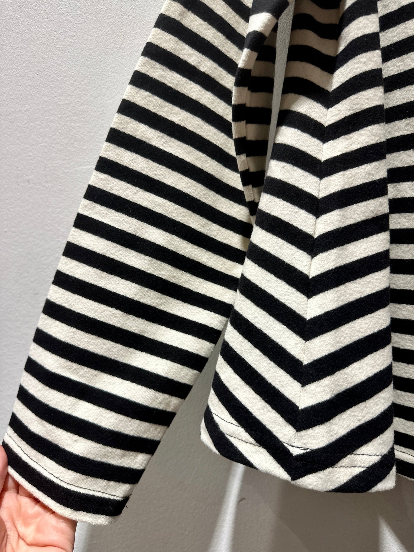 ThiPo - Maglia riga, Nero