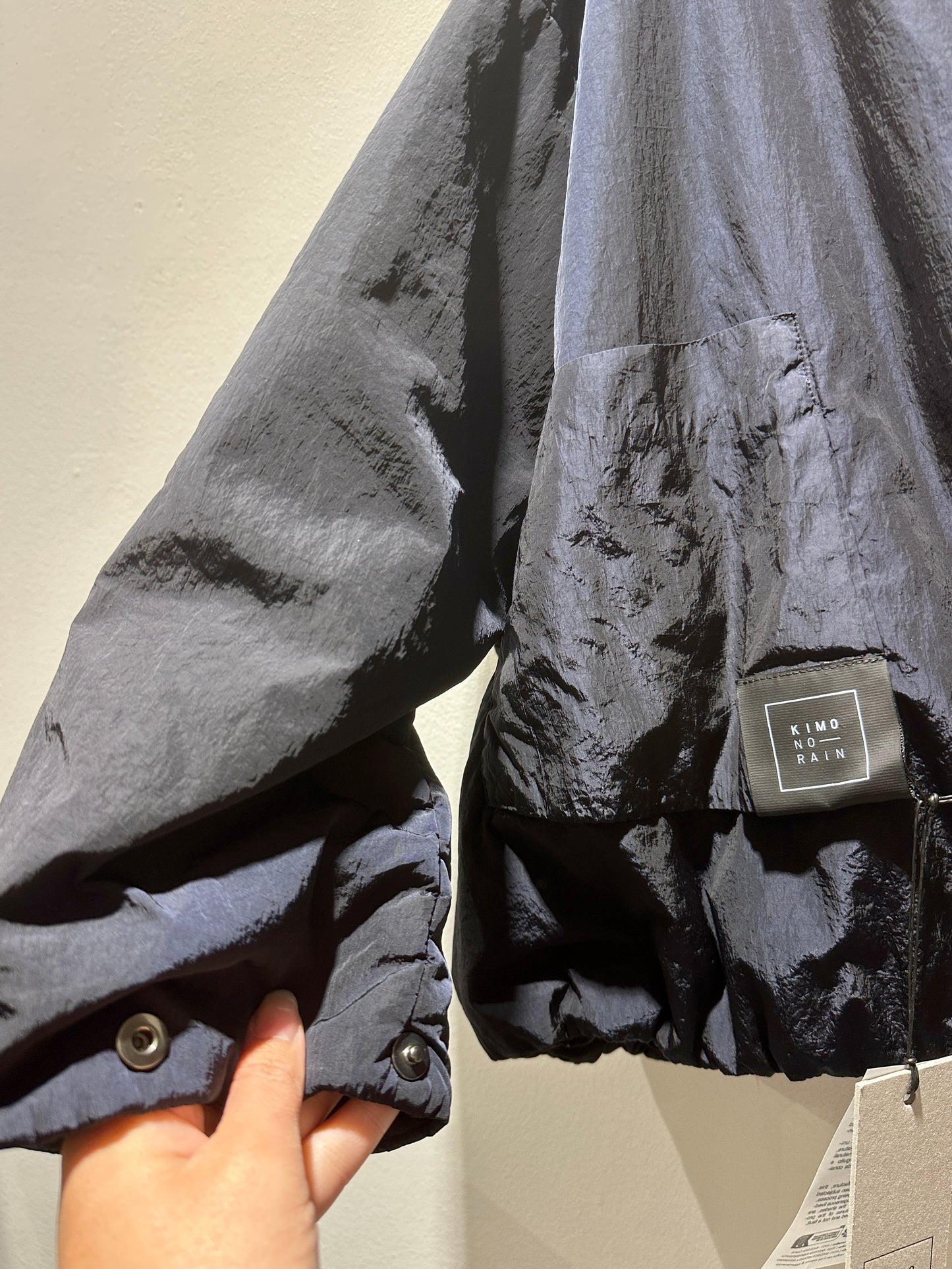 KIMONORAIN - Bomber reversibile, Dark Blue