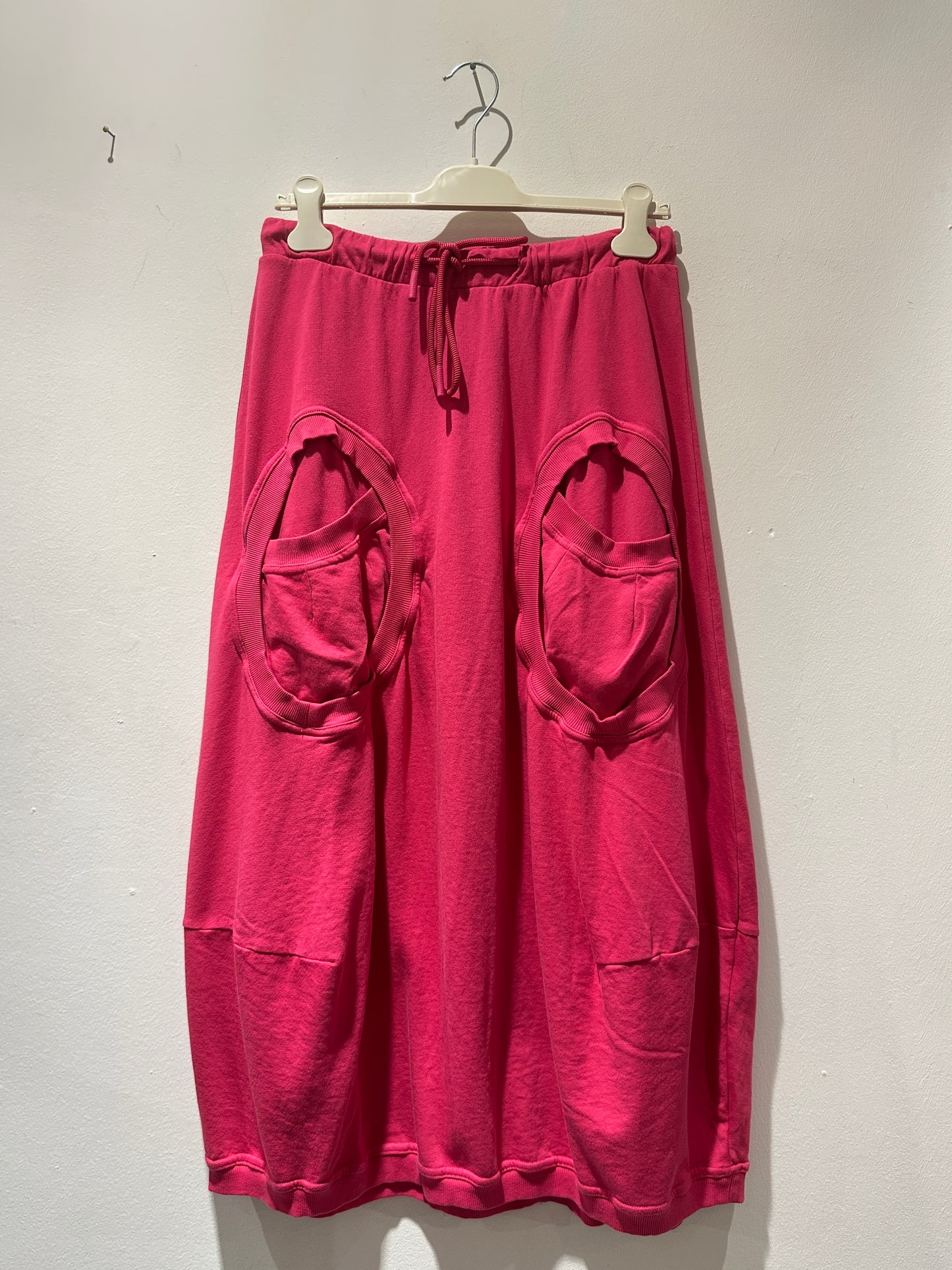 RUNDHOLZ - Gonna con tasche, Fucsia