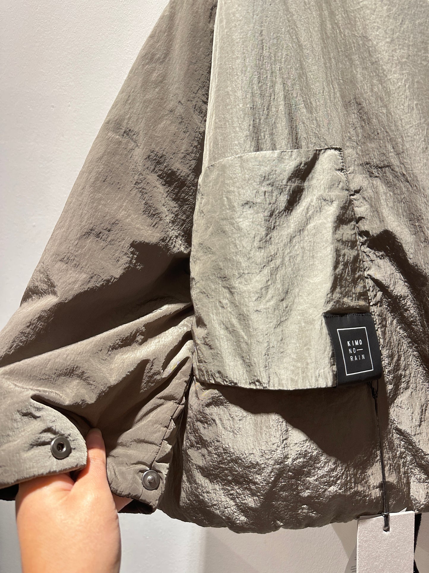 KIMONORAIN - Bomber reversibile, Marron Glacè