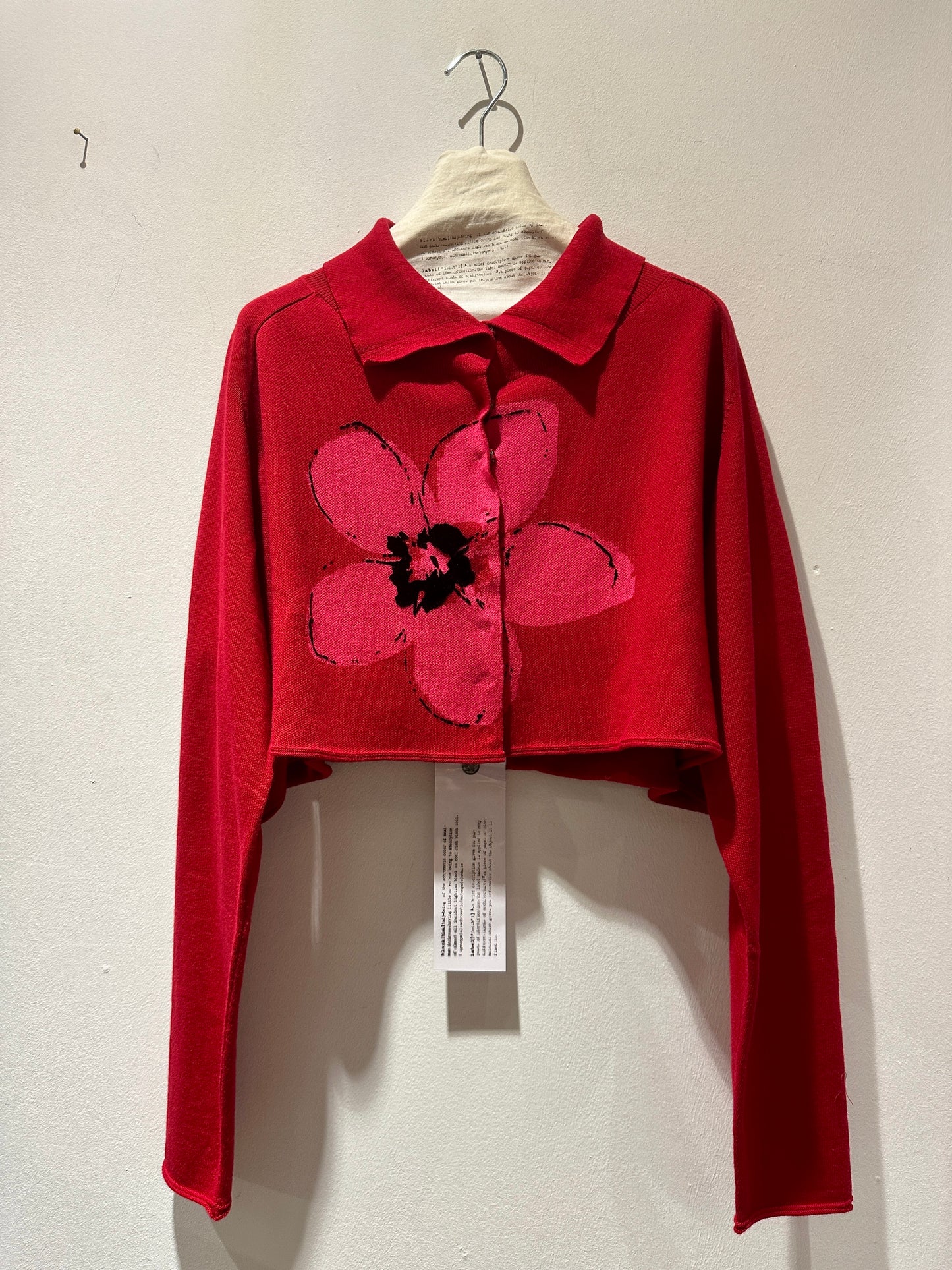 RUNDHOLZ - Cardigan fiore, Red