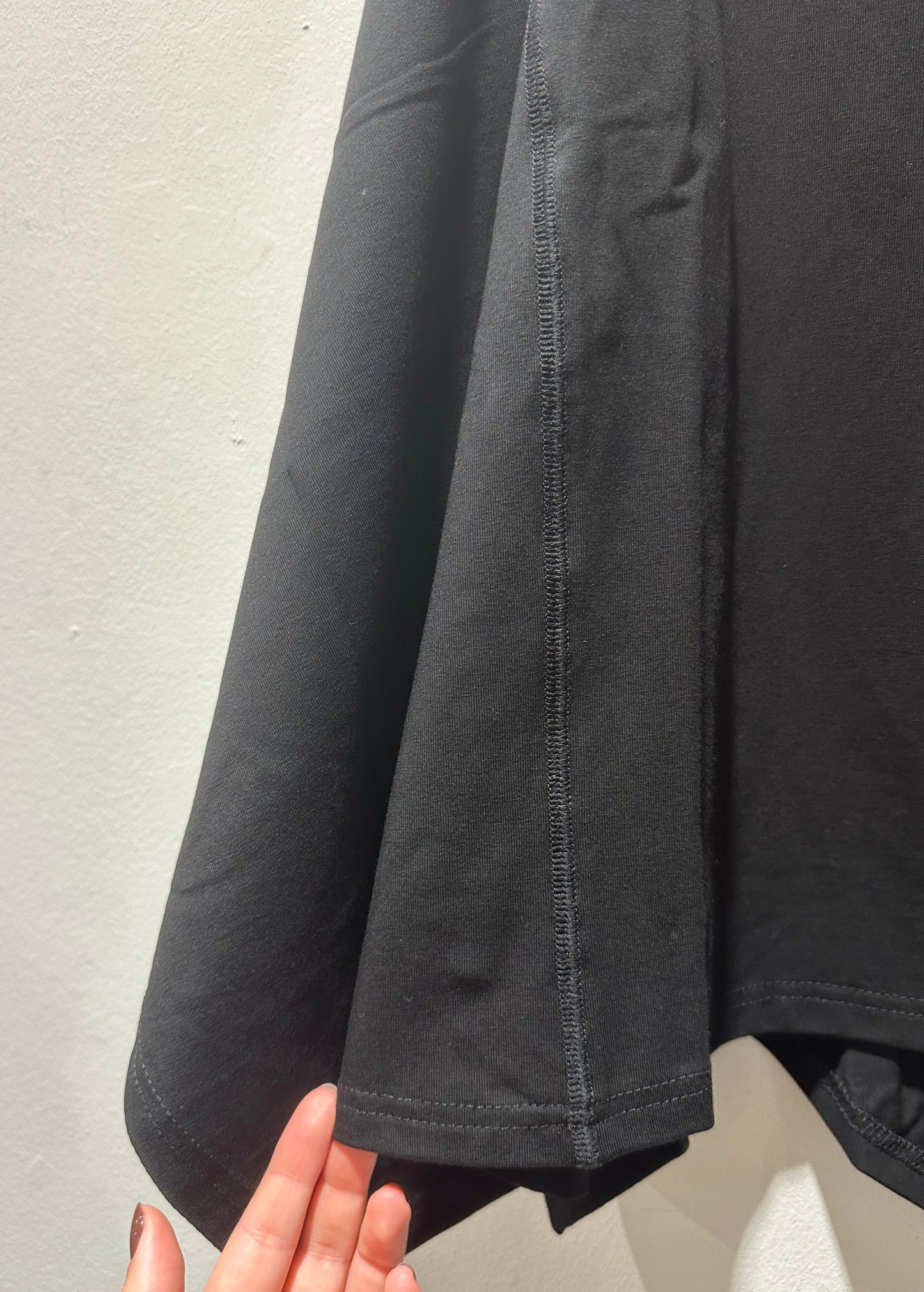 JM Design - Maglia over con collo a cratere, Nero