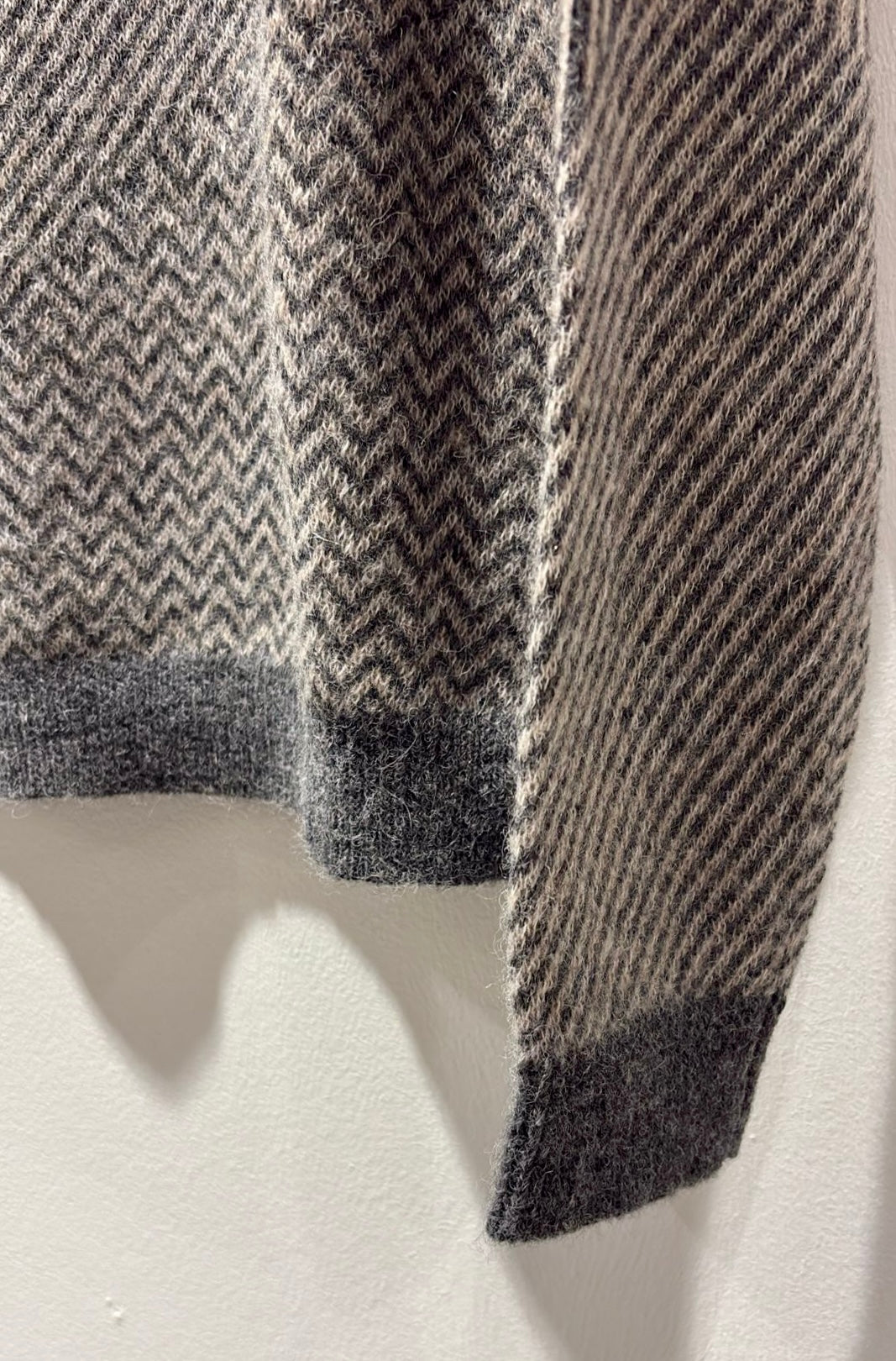 ALESSIA SANTI - Dolcevita morbido misto lana e alpaca, Grigio