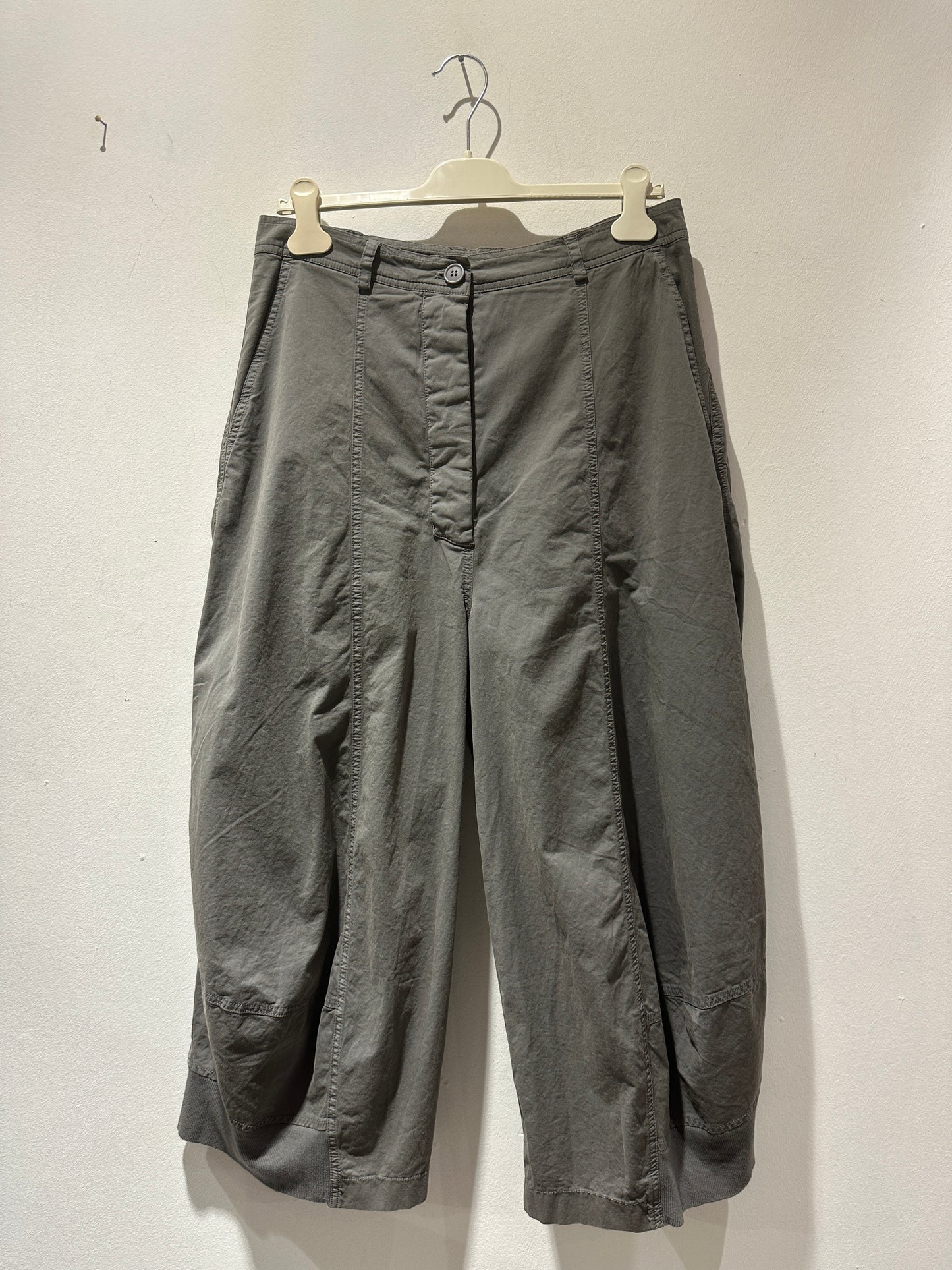 RUNDHOLZ - Pantalone gamba ampia, Grey