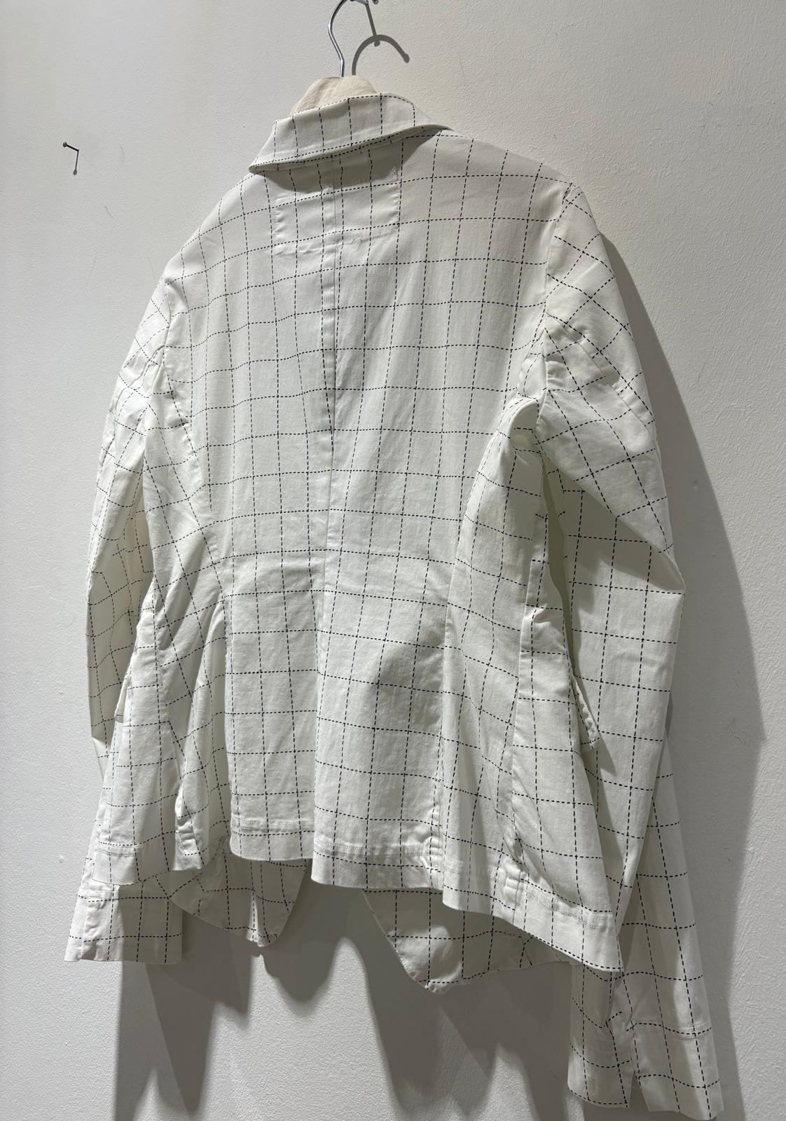 RUNDHOLZ - Giacca con bottoni, Offwhite Check