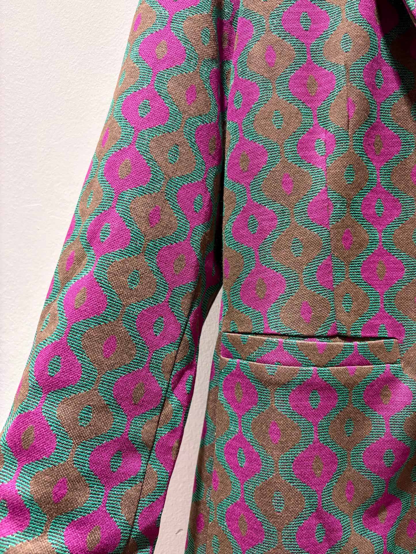 SUSY MIX - Giacca 1 bottone fantasia, Fucsia