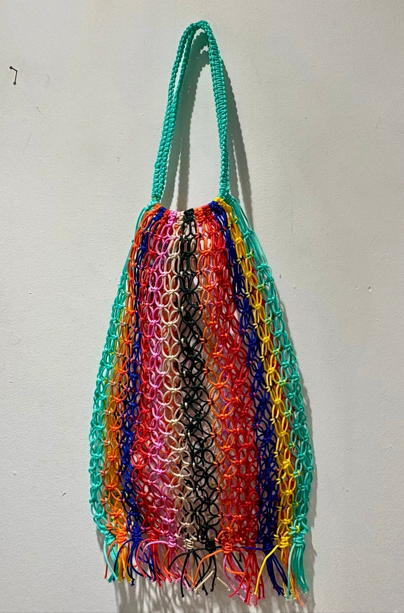 SHUIA SHUIA - Borsa crochet Ada, Menta