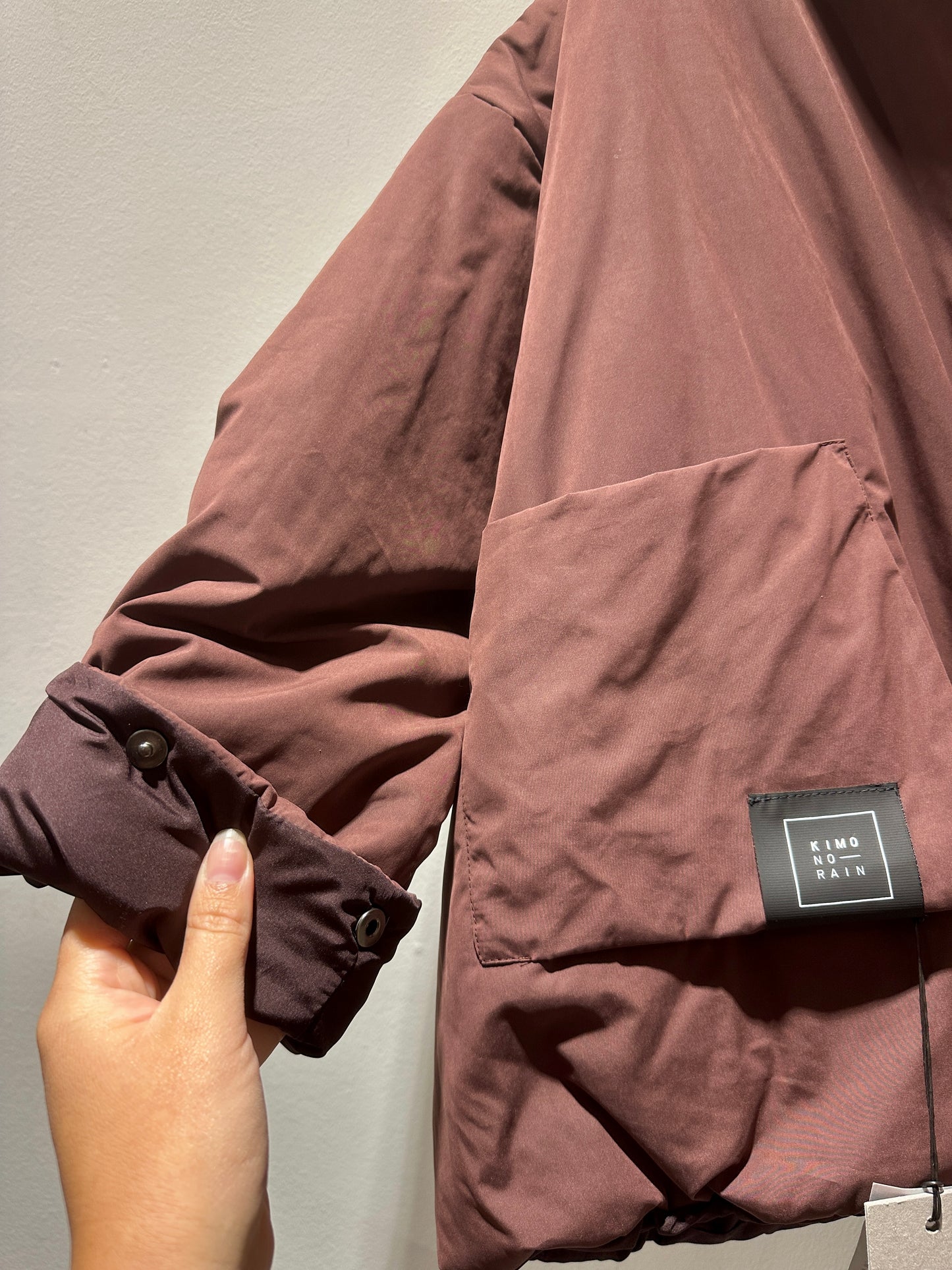 KIMONORAIN - Bomber reversibile, Blood