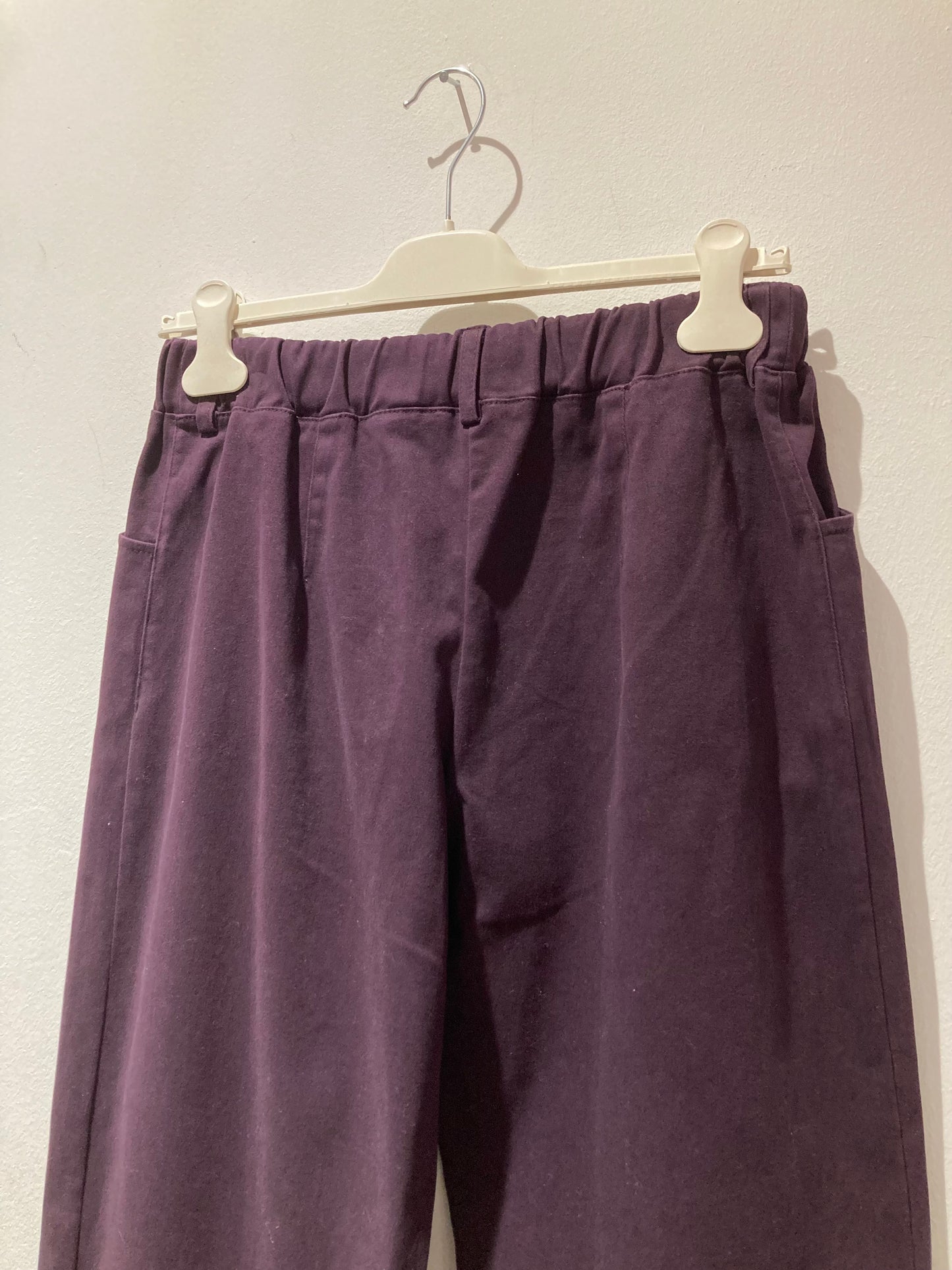 ThiPo - Pantalone dritto, Bordeaux