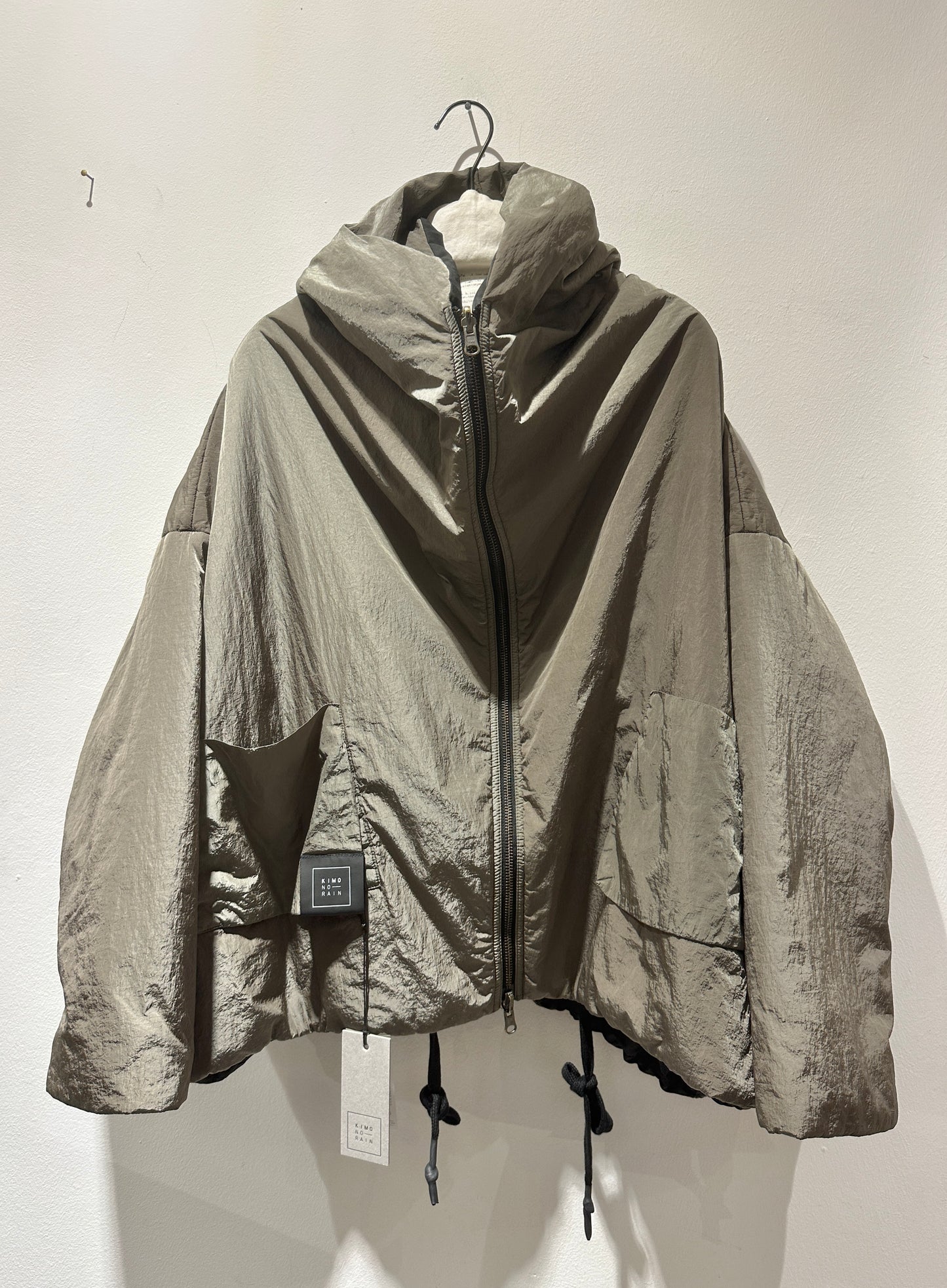 KIMONORAIN - Bomber reversibile, Marron Glacè