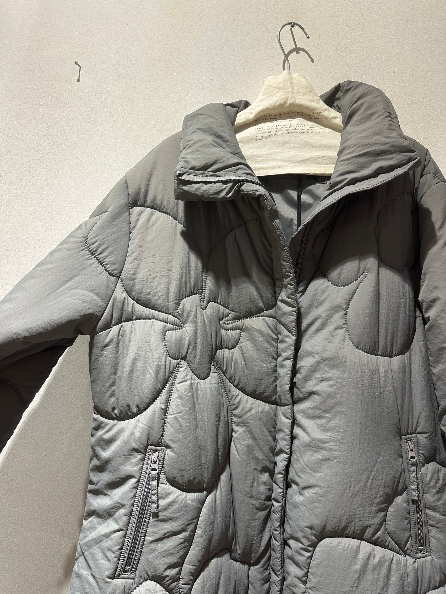 RUNDHOLZ - Piumino lungo imbottito, Grey