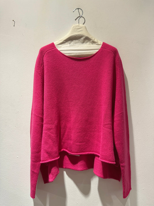 RUNDHOLZ - Maglia misto lana, Fucsia
