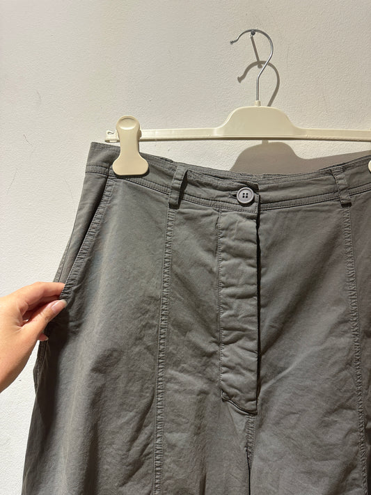 RUNDHOLZ - Pantalone gamba ampia, Grey