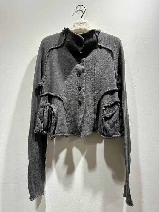 RUNDHOLZ - Cardigan Crop, Rock