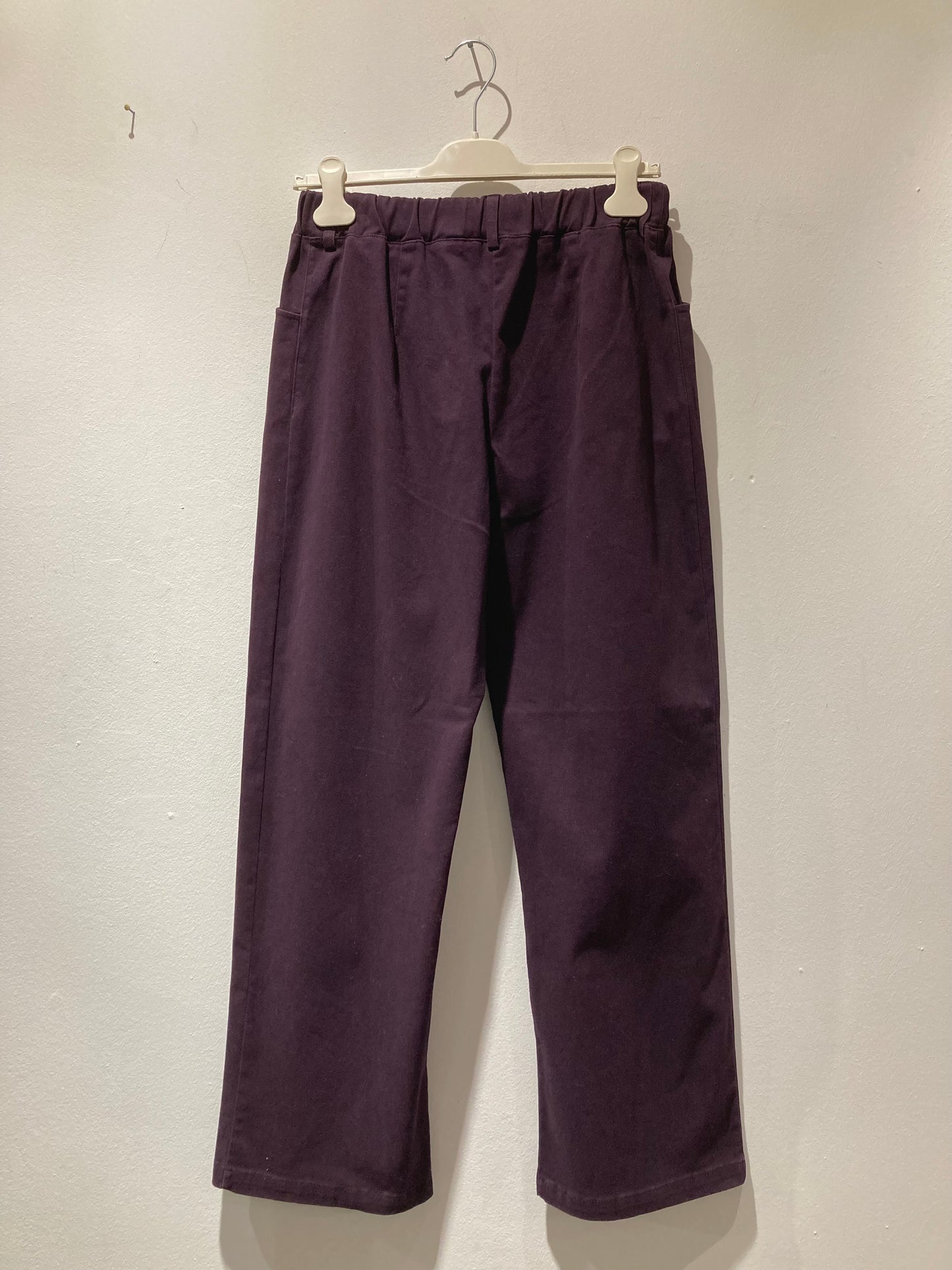 ThiPo - Pantalone dritto, Bordeaux