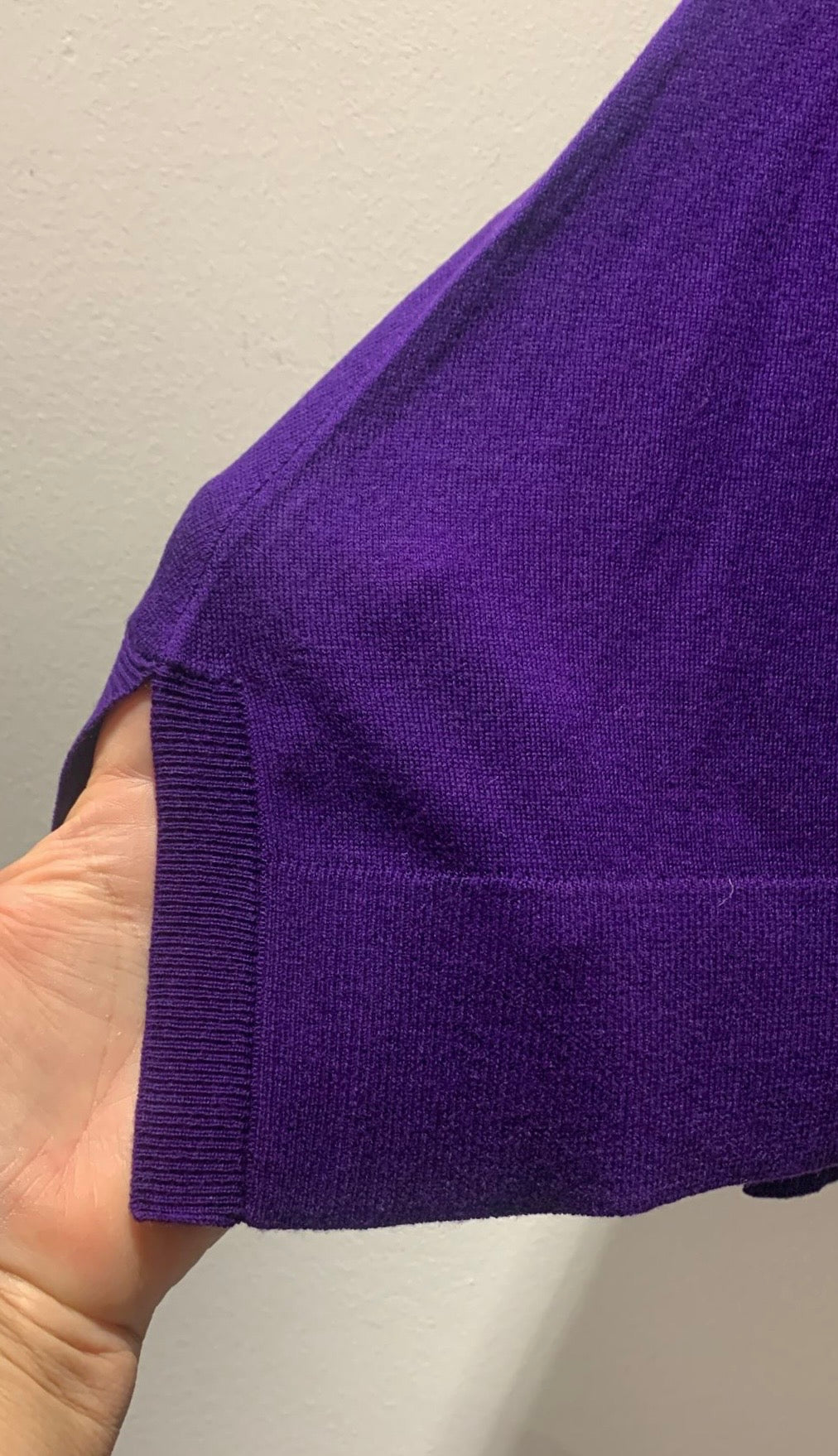 KNIT KNIT - Maglia raglan, Viola