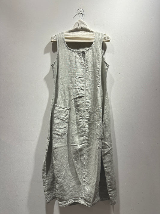 RUNDHOLZ - Abito in lino, Grey