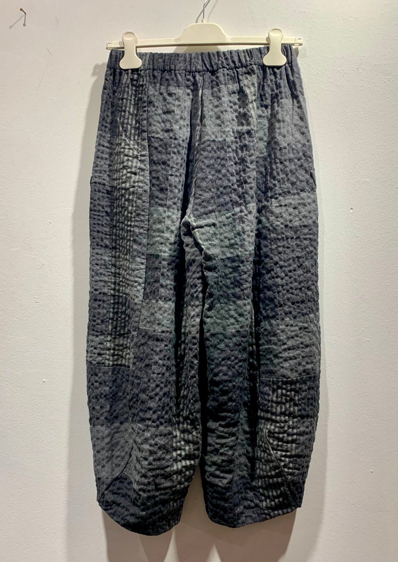 MAMA B - Pantalone Pace S, Check Antracite