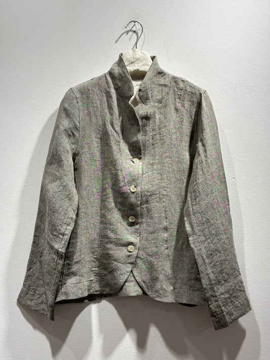 MAMA B - Giacca in lino Adel A, Grigio