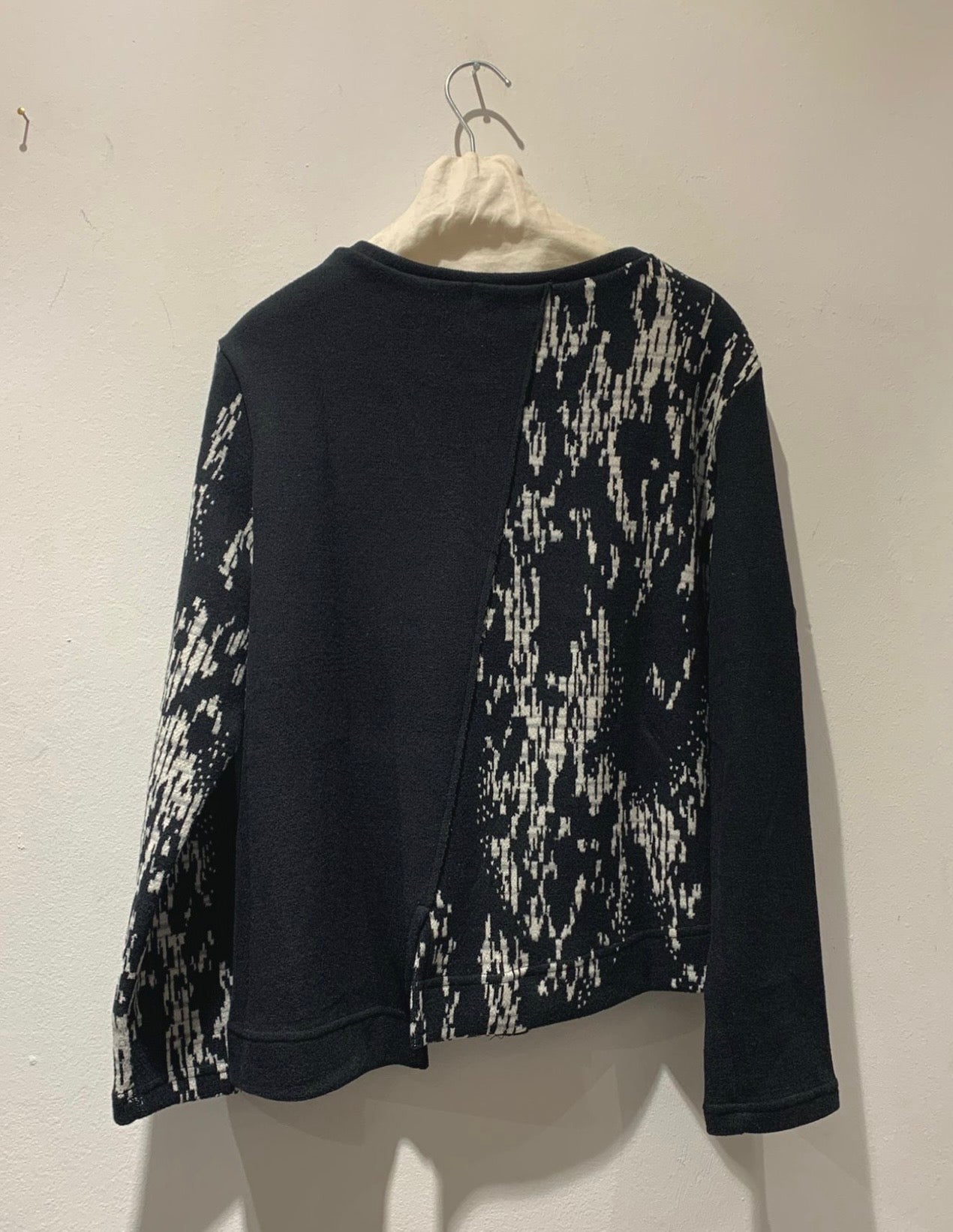 MAMA B - Cardigan Inglese fantasia, Nero