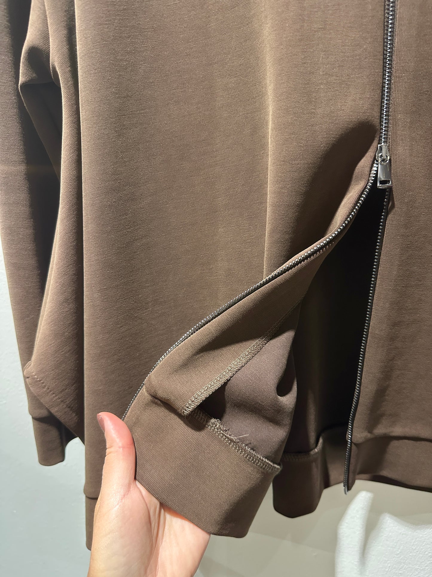 JM Design - Felpa over, Cioccolato