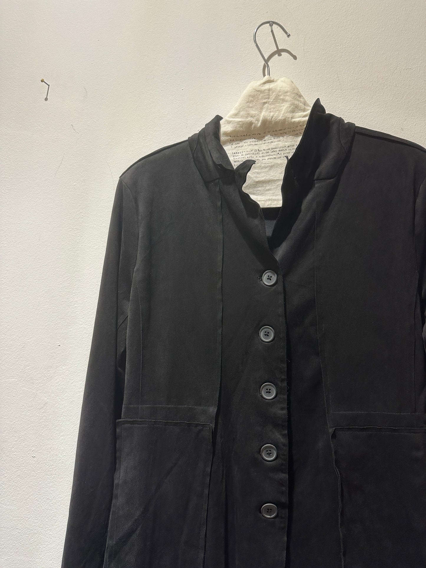 RUNDHOLZ - Giacca in cupro, Black