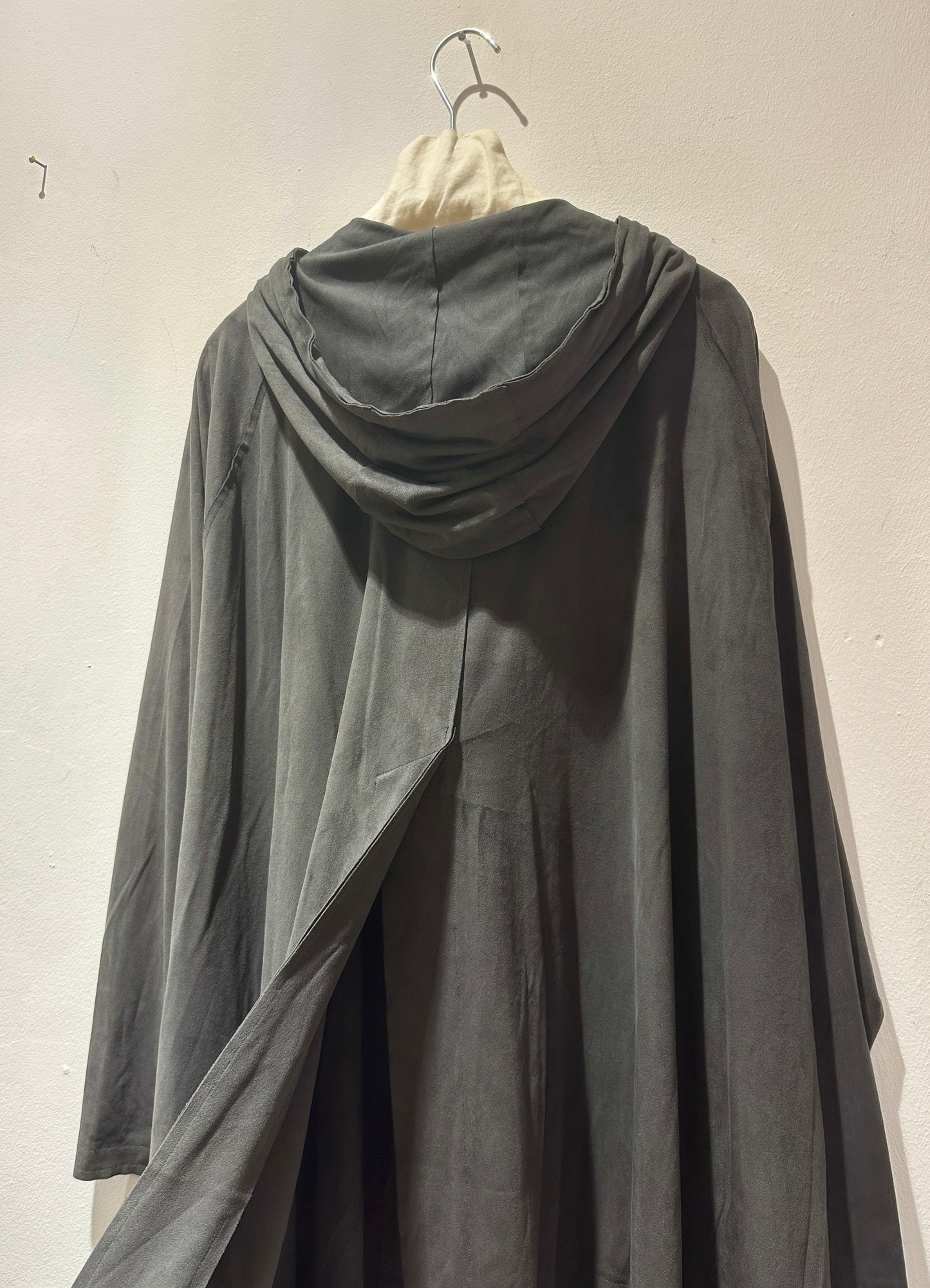 RUNDHOLZ - Spolverino in cupro, Grey