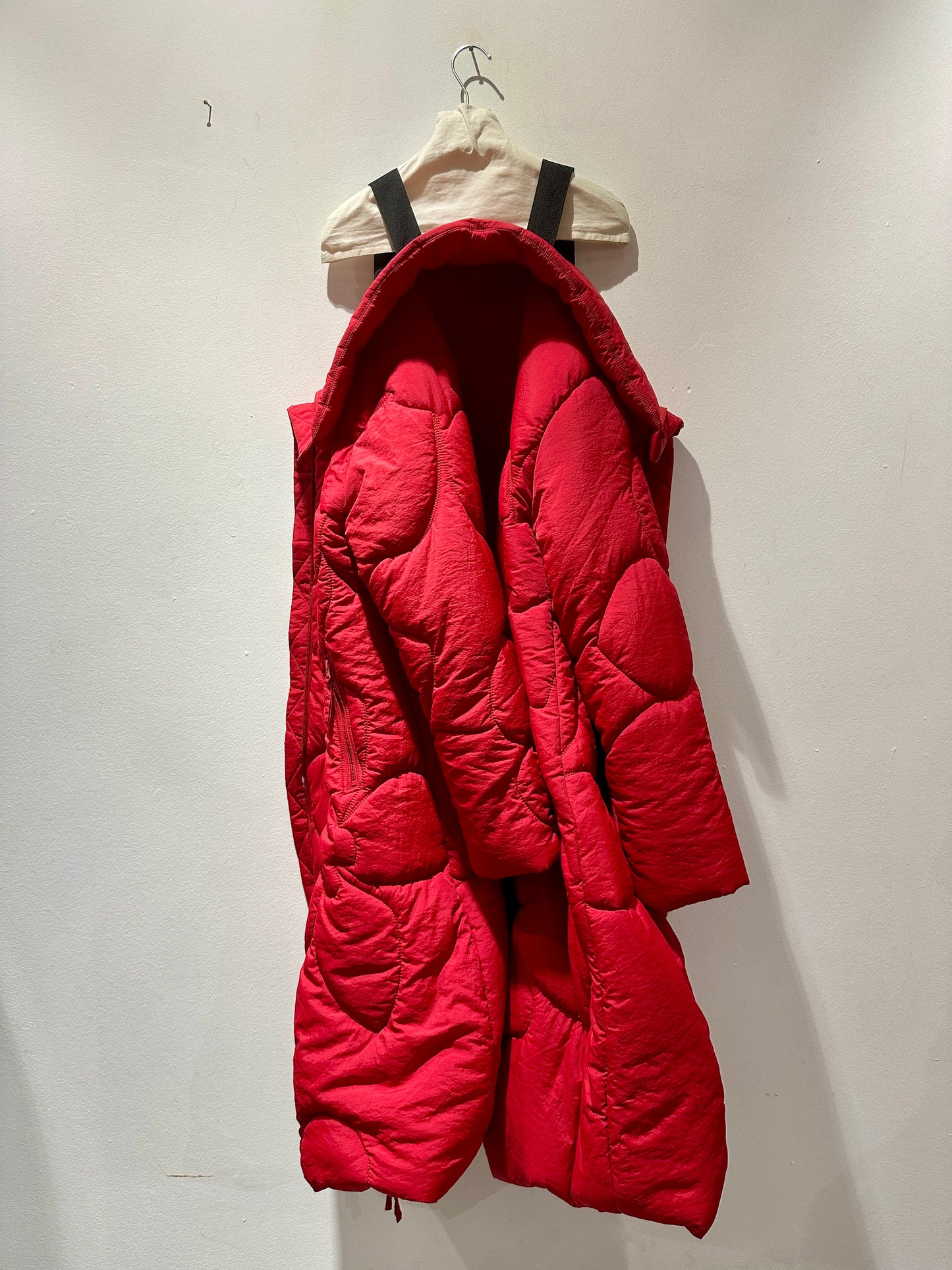 RUNDHOLZ - Piumino lungo imbottito, Red