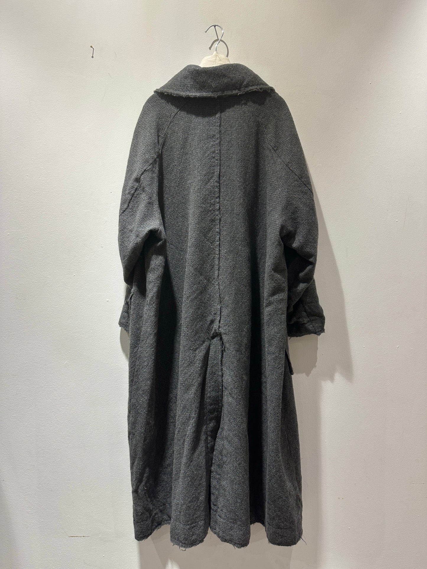 RUNDHOLZ - Cappotto lungo in lana, Grey