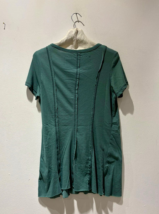 RUNDHOLZ - T-shirt con nervature, Grass