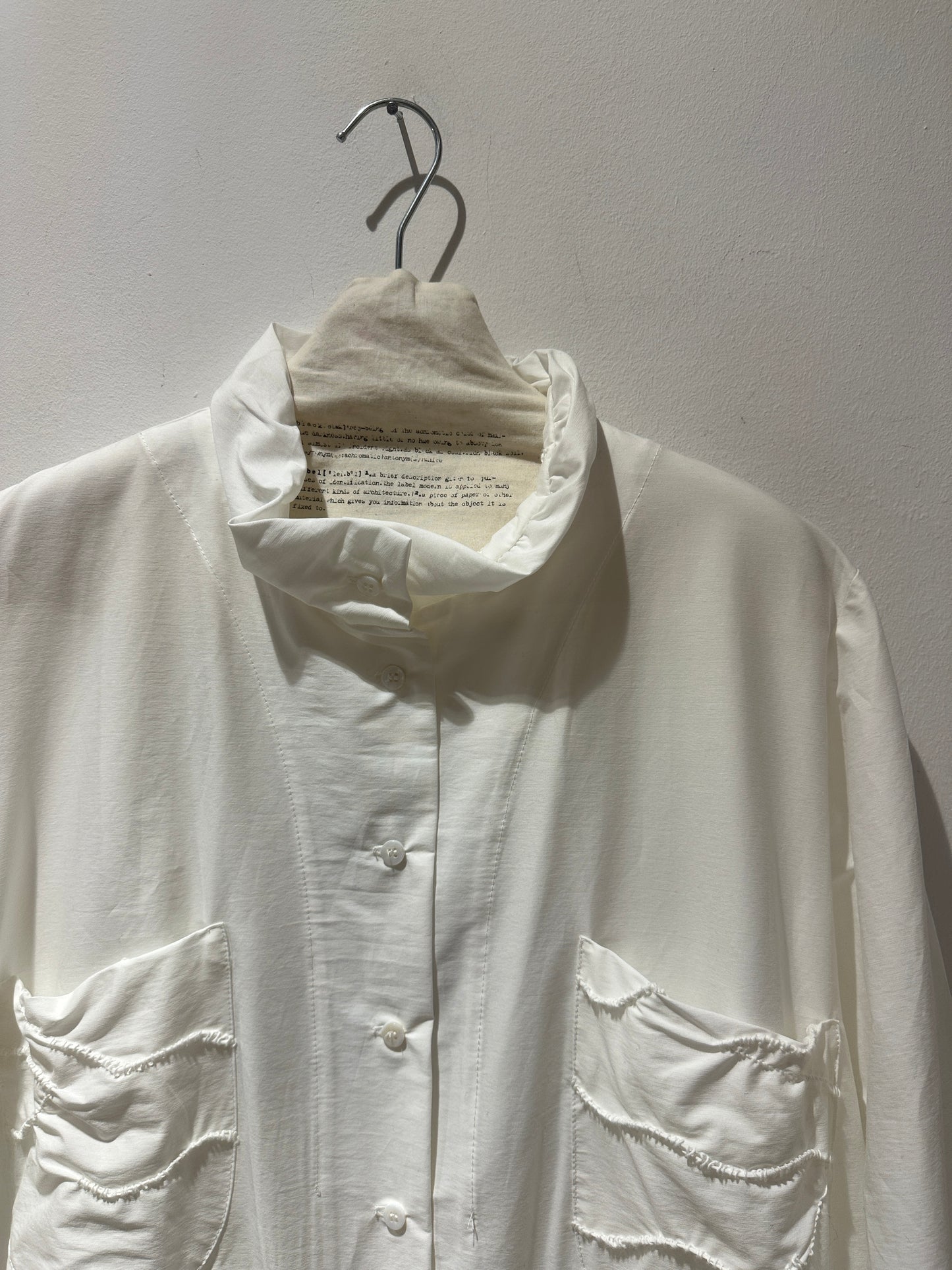 MANESERA - Camicia ricamata, Bianco